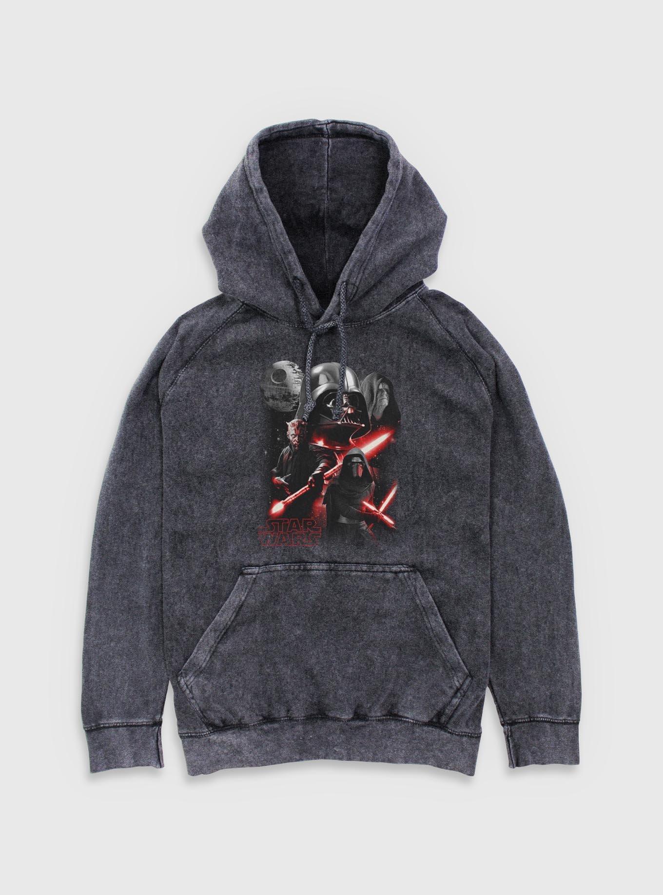 Star Wars Poster Style Mineral Wash Hoodie, , hi-res