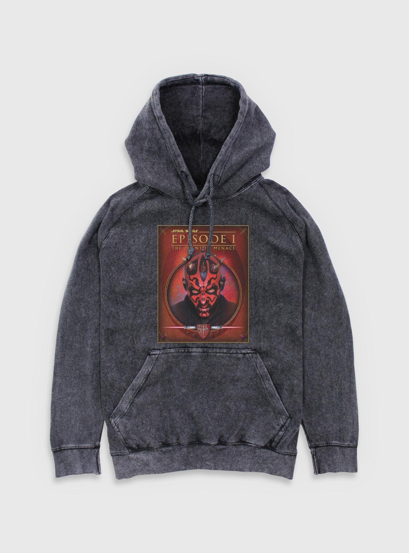 Star Wars Darth Maul Episode 1 Poster Mineral Wash Hoodie, , hi-res