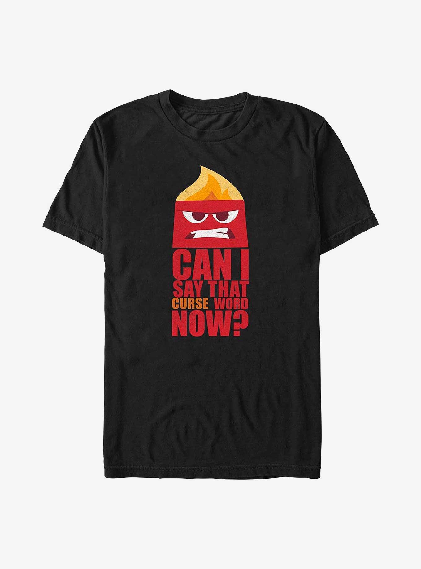 Disney Pixar Inside Out Swear Word Big & Tall T-Shirt, , hi-res