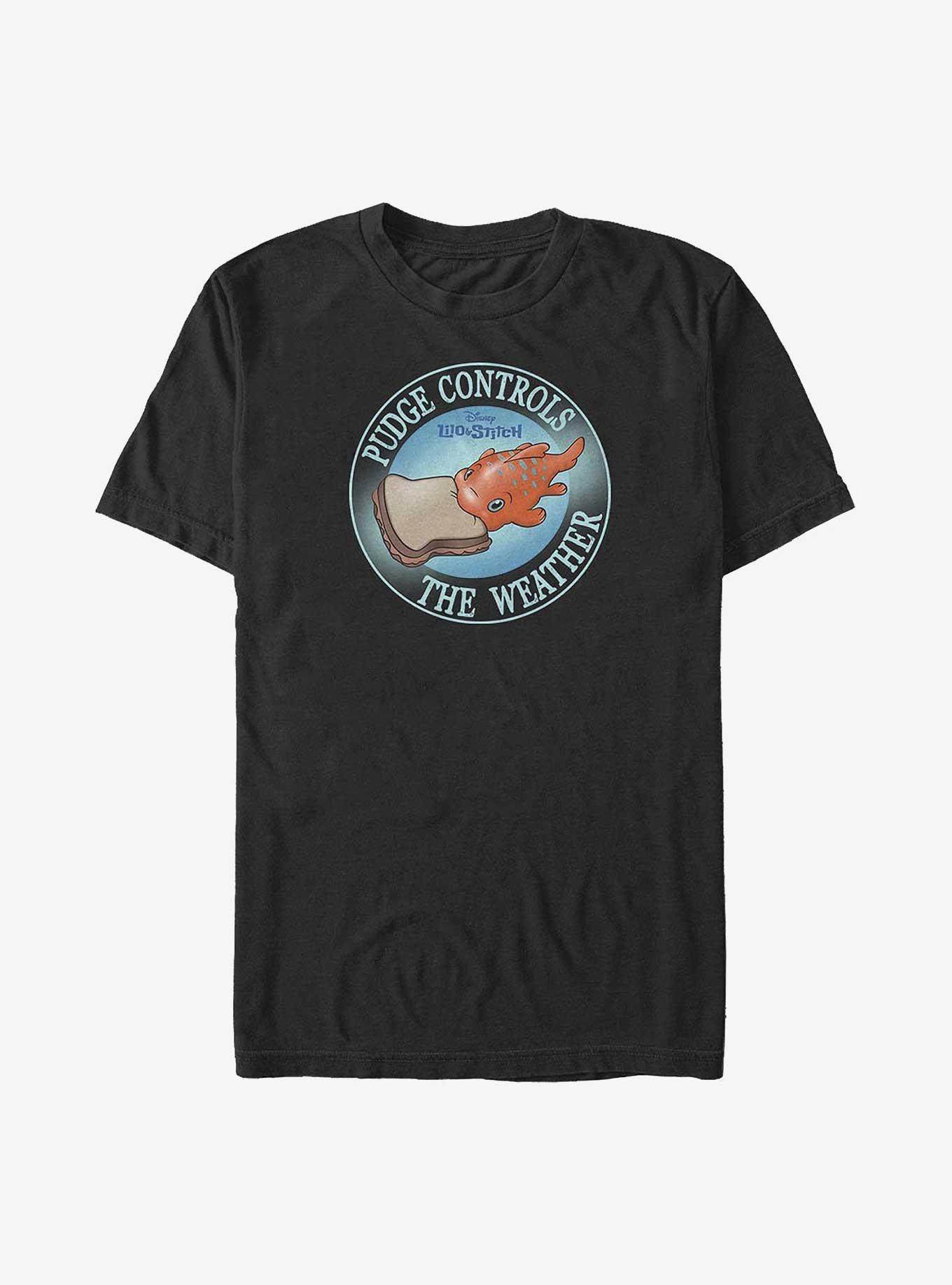 Disney Lilo & Stitch Pudge Weather Big & Tall T-Shirt, BLACK, hi-res