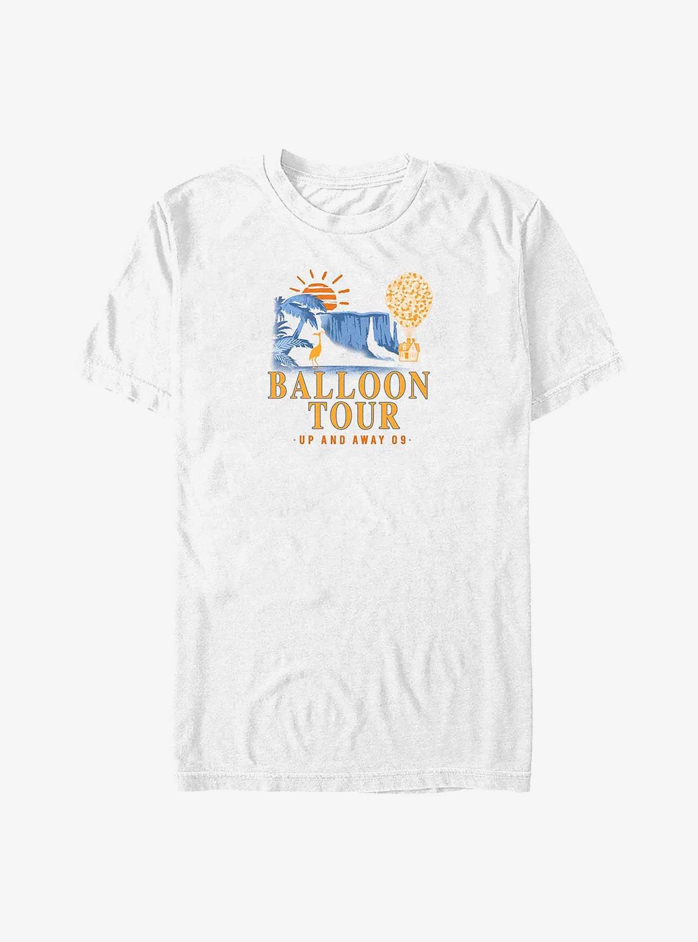 Disney Pixar Up Balloon Tour Big & Tall T-Shirt, WHITE, hi-res