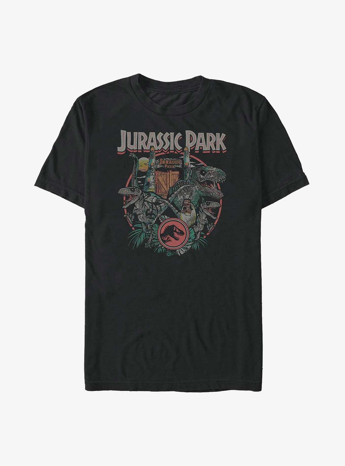 Jurassic Park Gate Circle Big & Tall T-Shirt, , hi-res