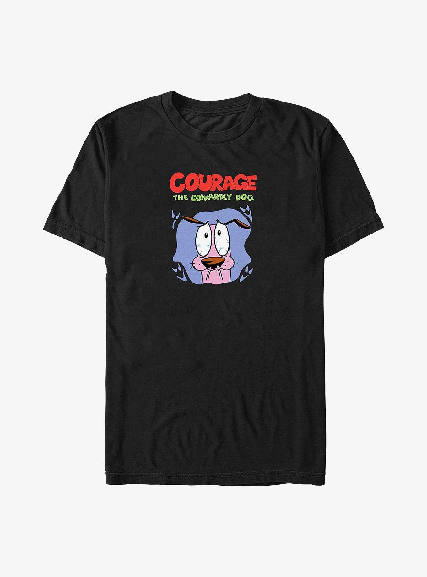 Courage the Cowardly Dog Courage Portrait Big & Tall T-Shirt, , hi-res
