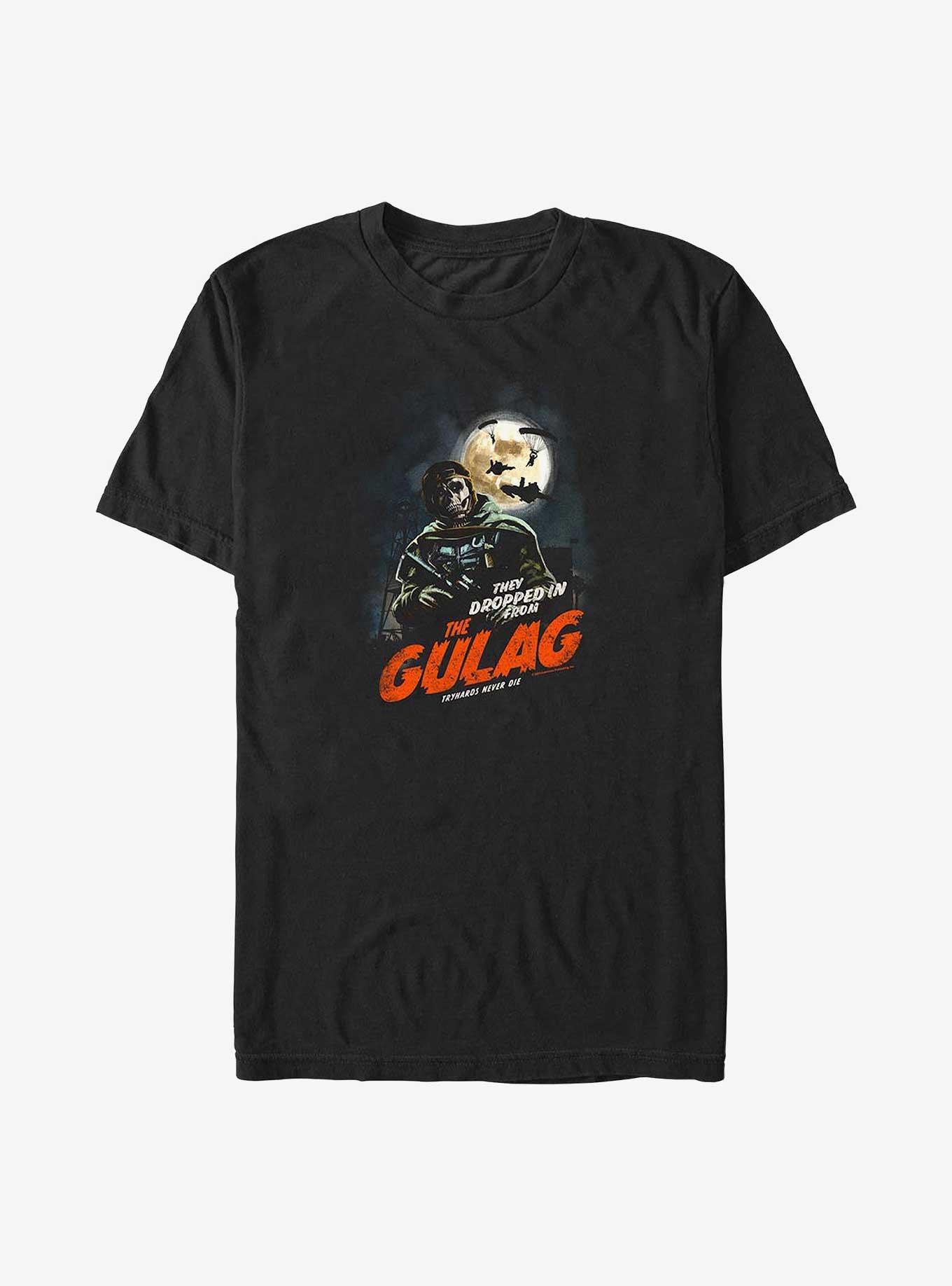 Call of Duty The Gulag Big & Tall T-Shirt, BLACK, hi-res