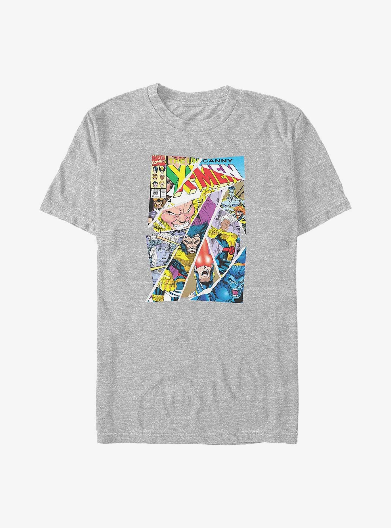 Marvel X-Men Torn Cover Big & Tall T-Shirt