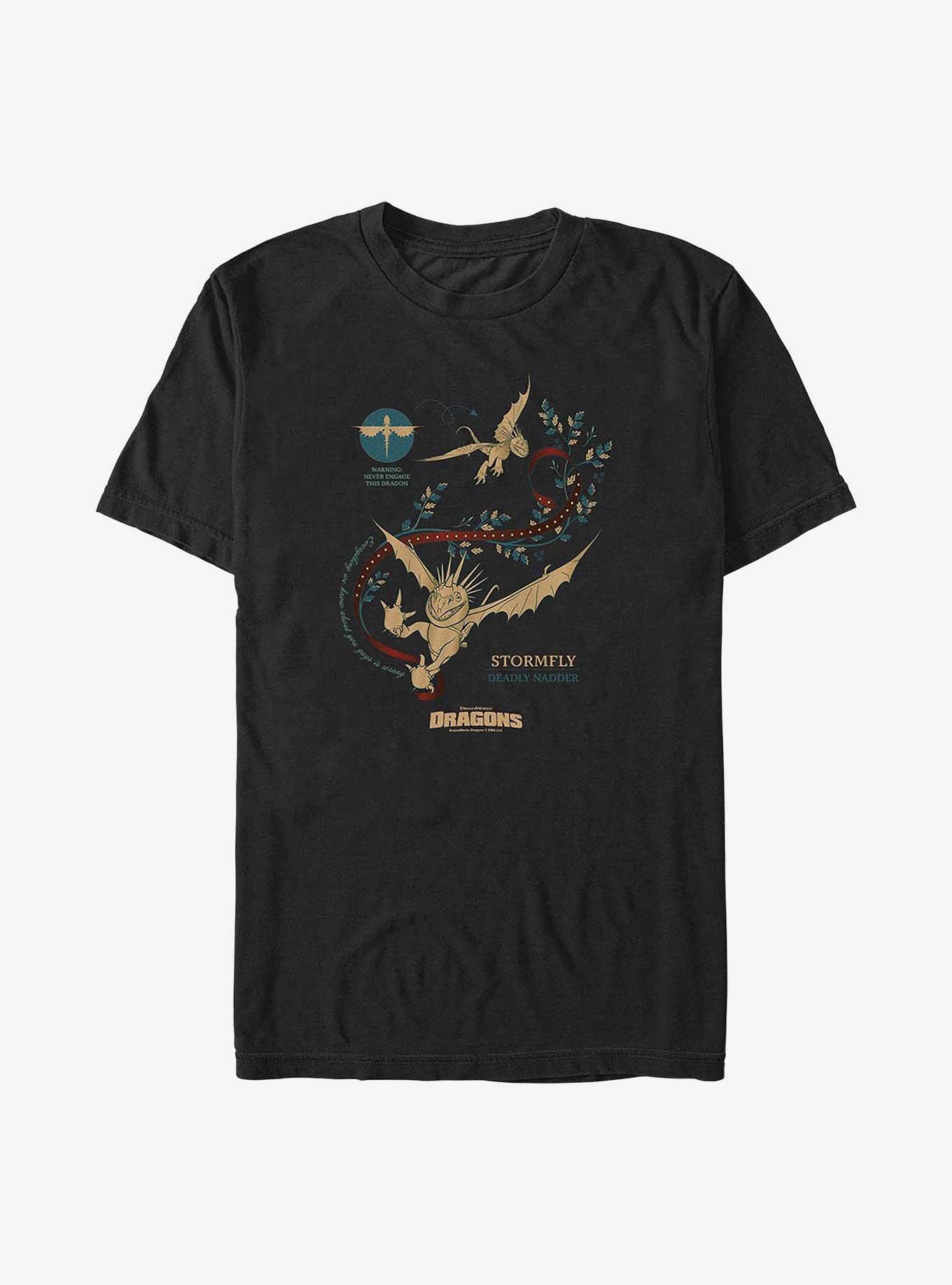 How To Train Your Dragon Deadly Nadder Big & Tall T-Shirt