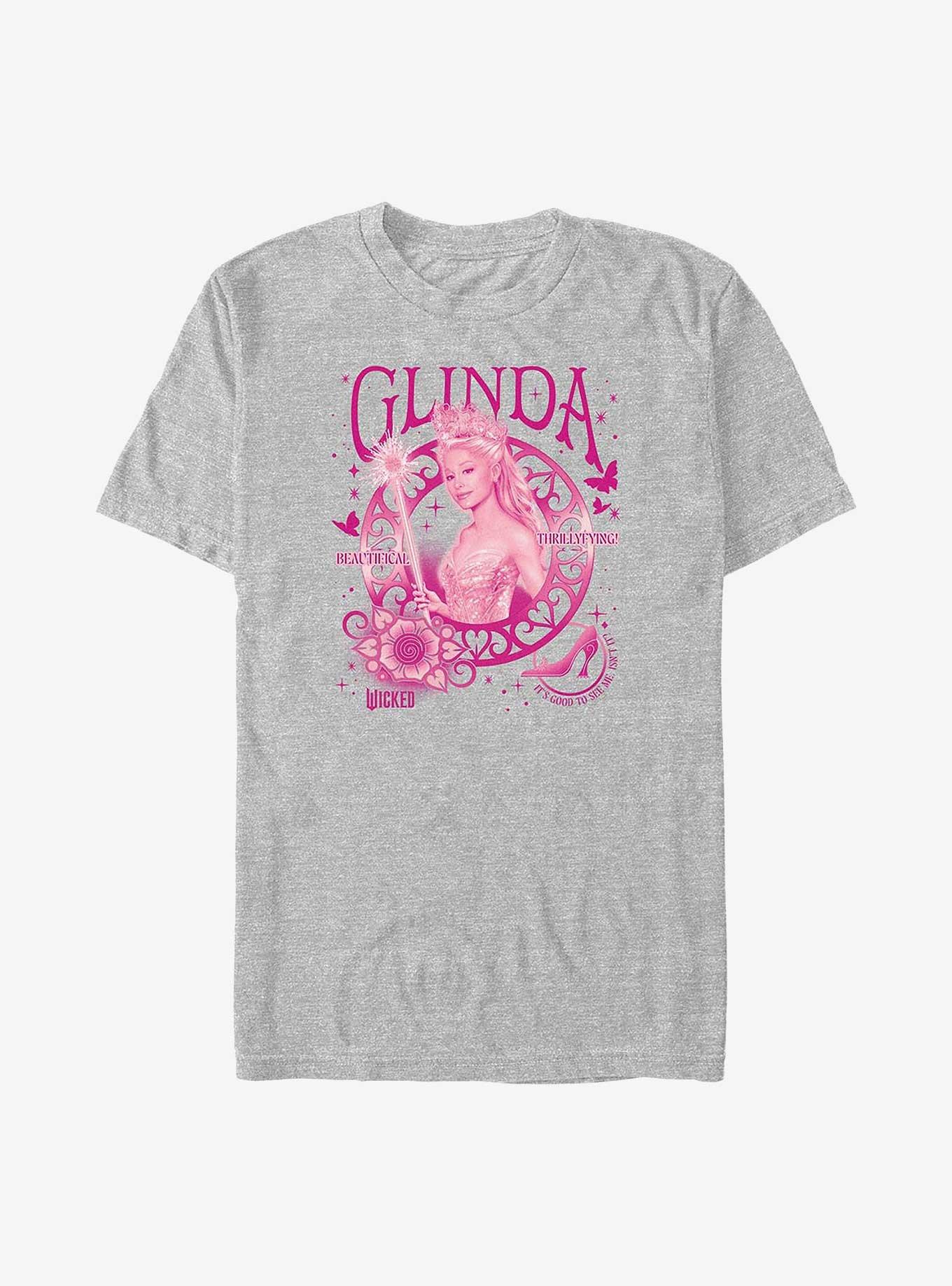 Wicked Glinda Good Big & Tall T-Shirt, ATH HTR, hi-res