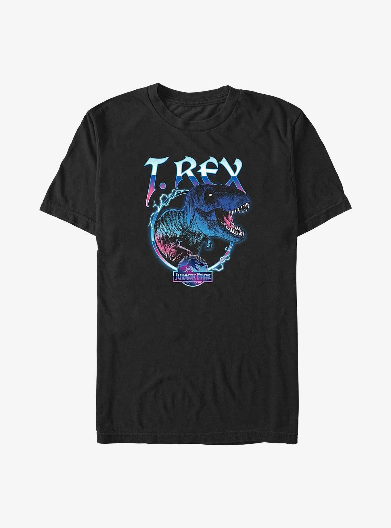 Jurassic Park T-Rex Jurassic Big & Tall T-Shirt, BLACK, hi-res