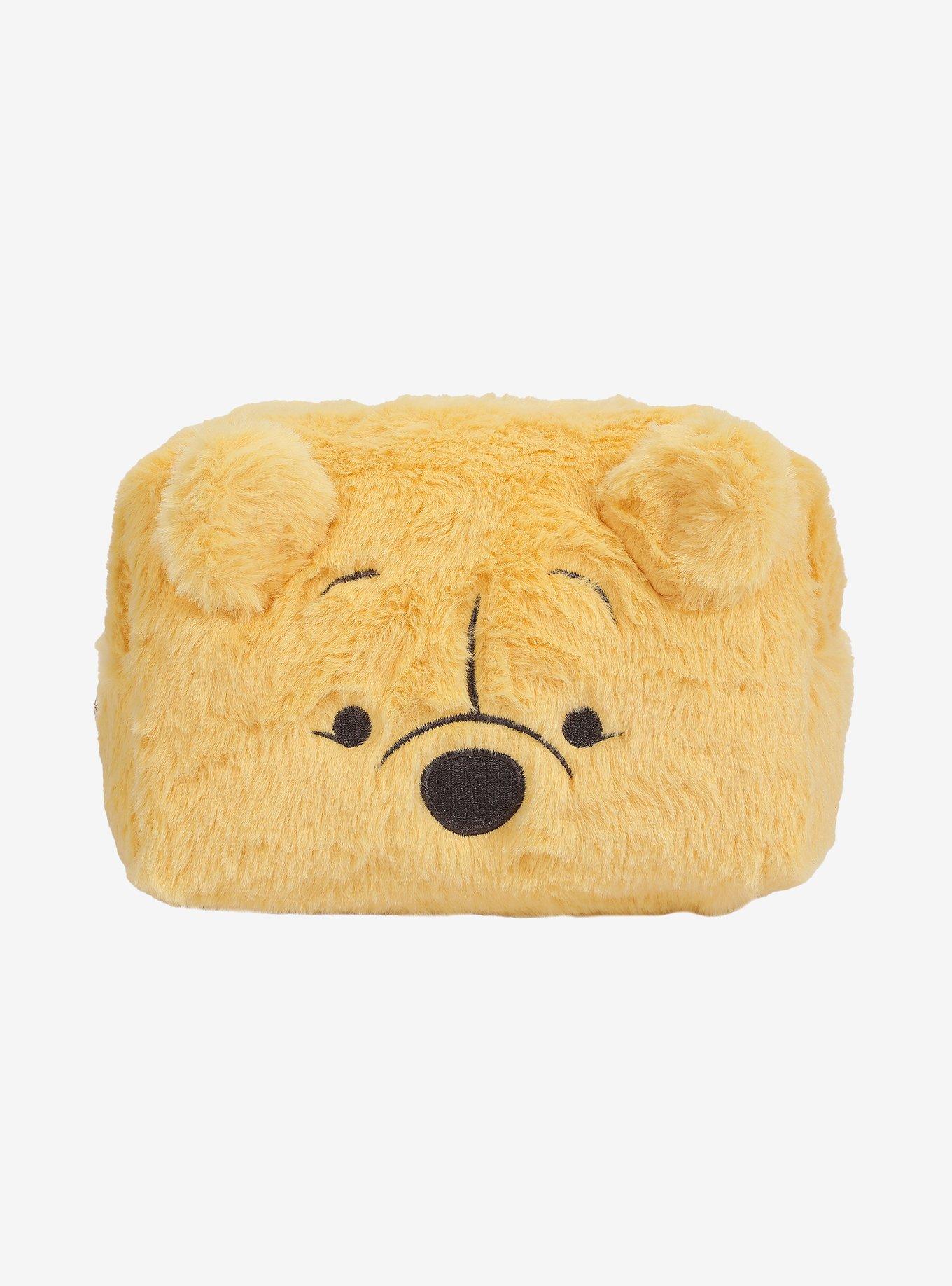 Disney Winnie The Pooh Face Fuzzy Makeup Bag, , hi-res