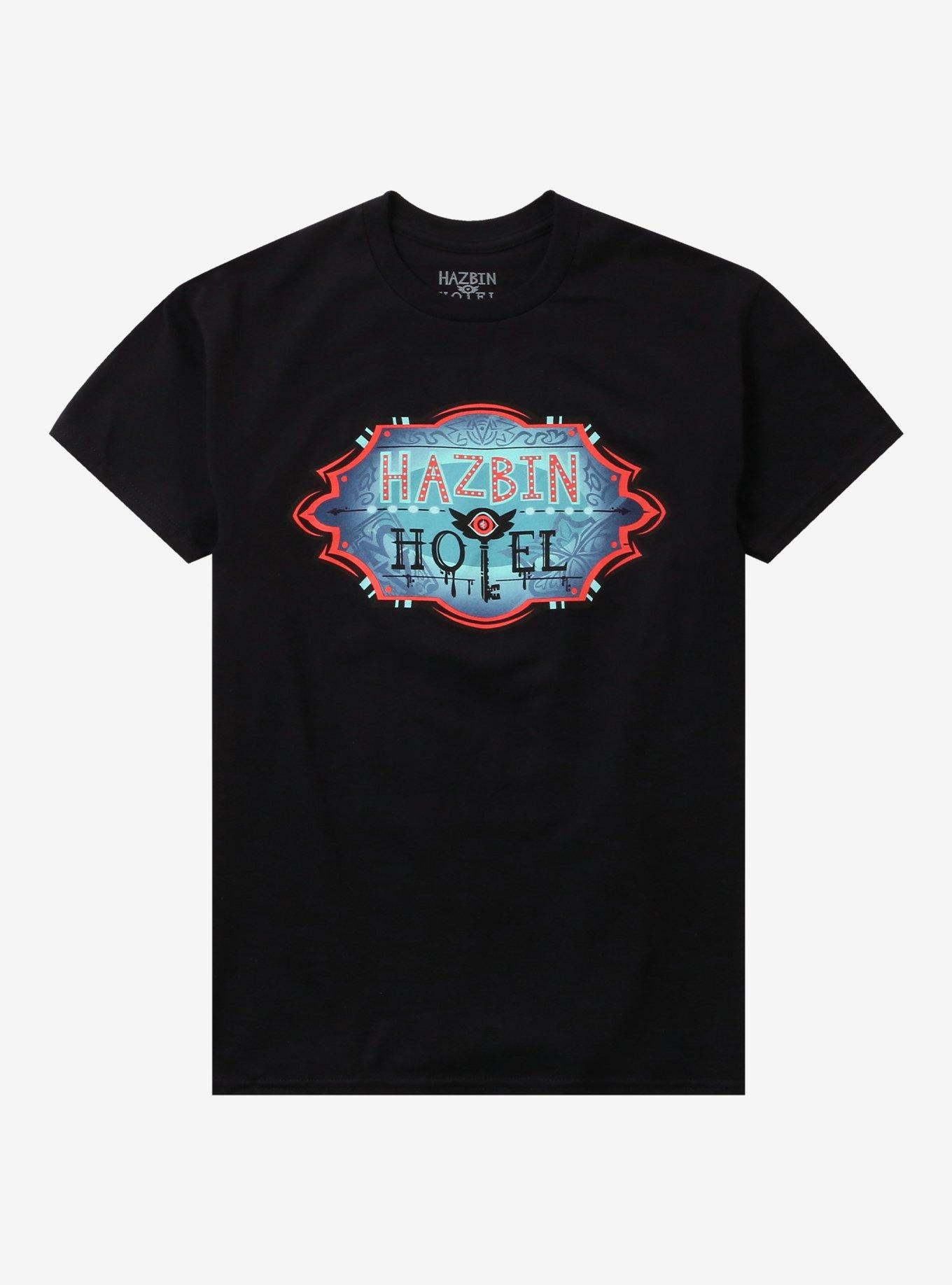 Hazbin Hotel Trust Us Double-Sided T-Shirt, , hi-res