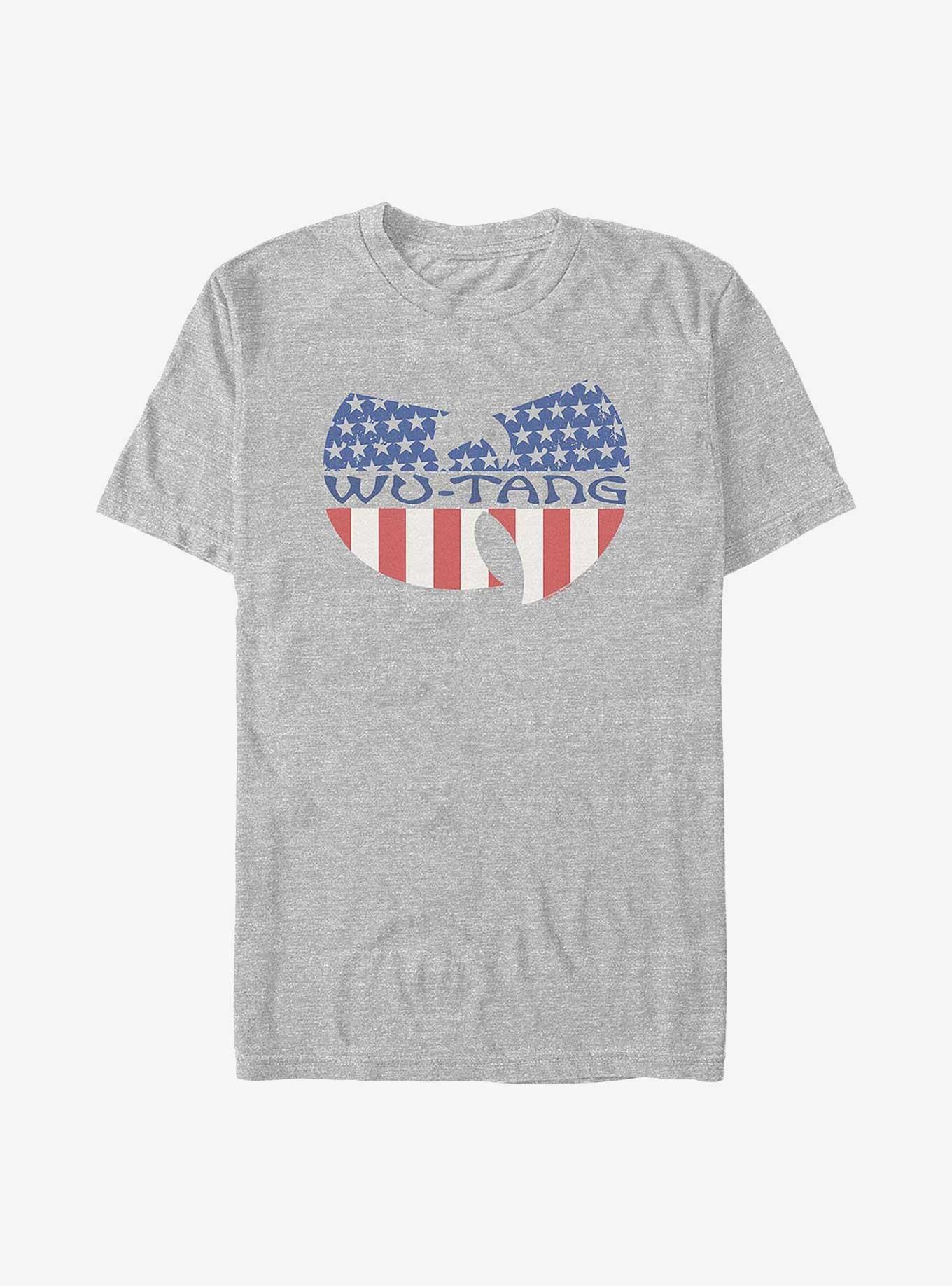 Wu-Tang Clag Flag Big & Tall T-Shirt, ATH HTR, hi-res