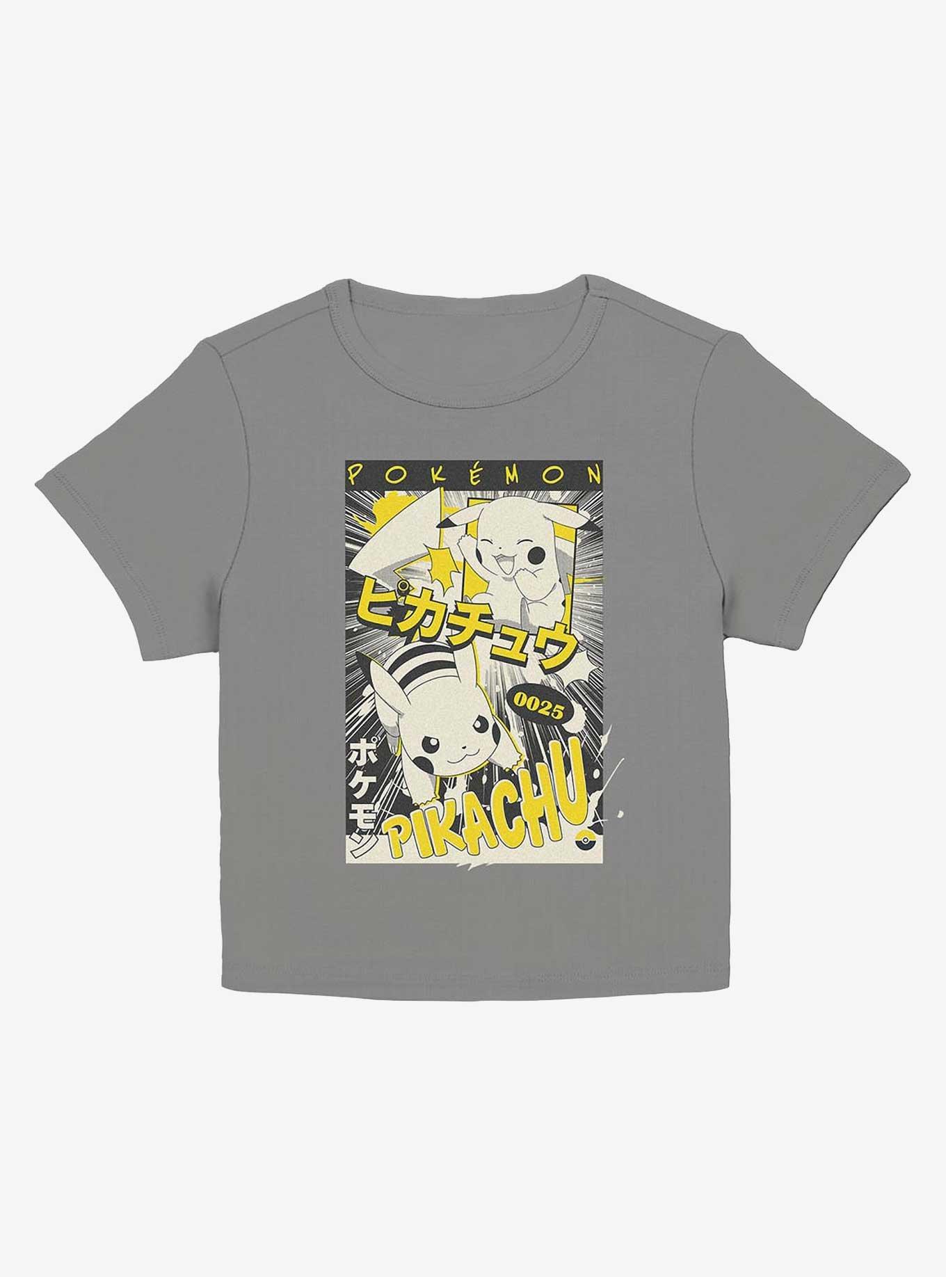 Pokemon Pikachu Manga Poster Girls Baby T-Shirt, , hi-res