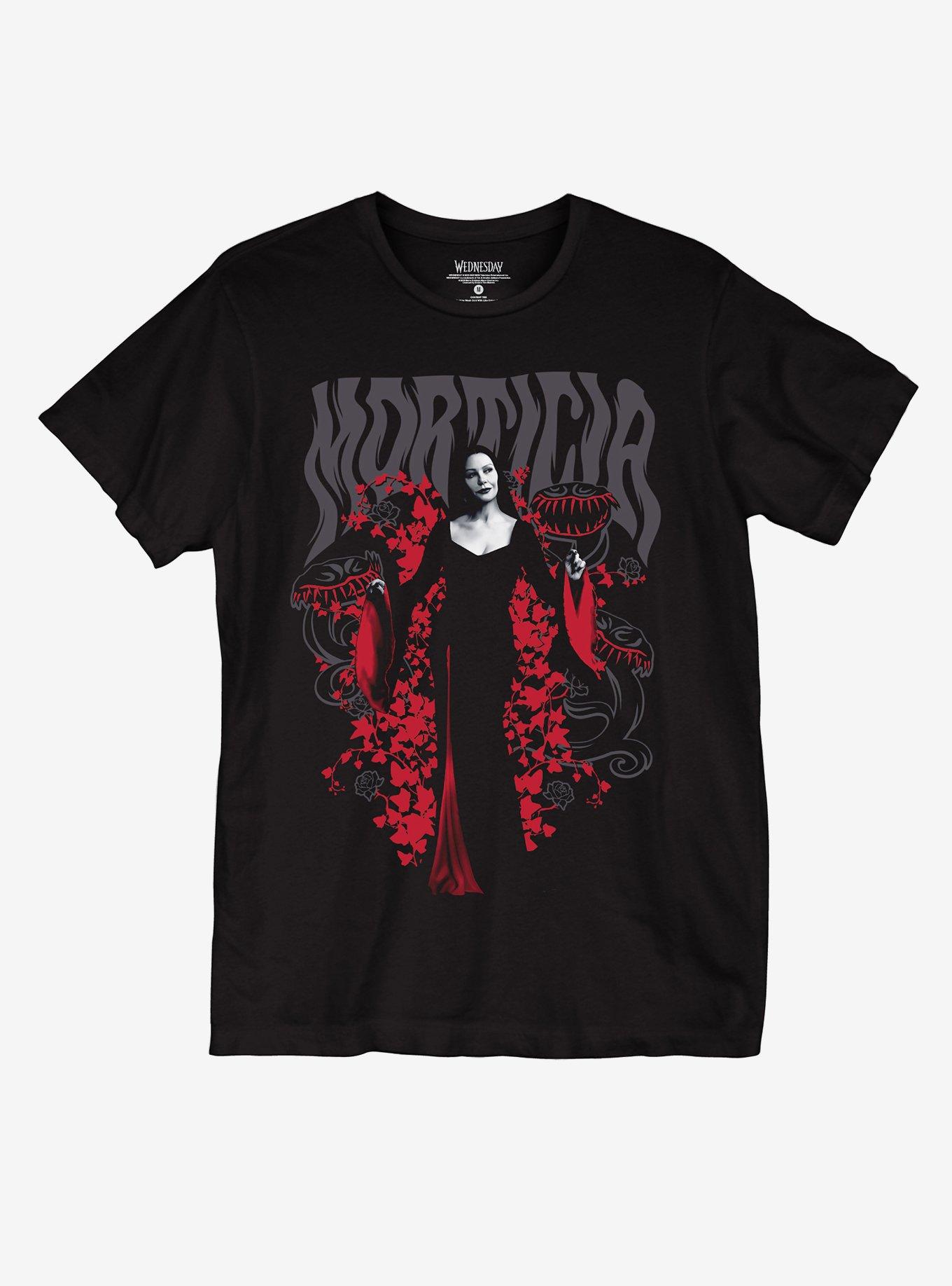 Wednesday Morticia Venus Flytrap Girls T-Shirt, , hi-res