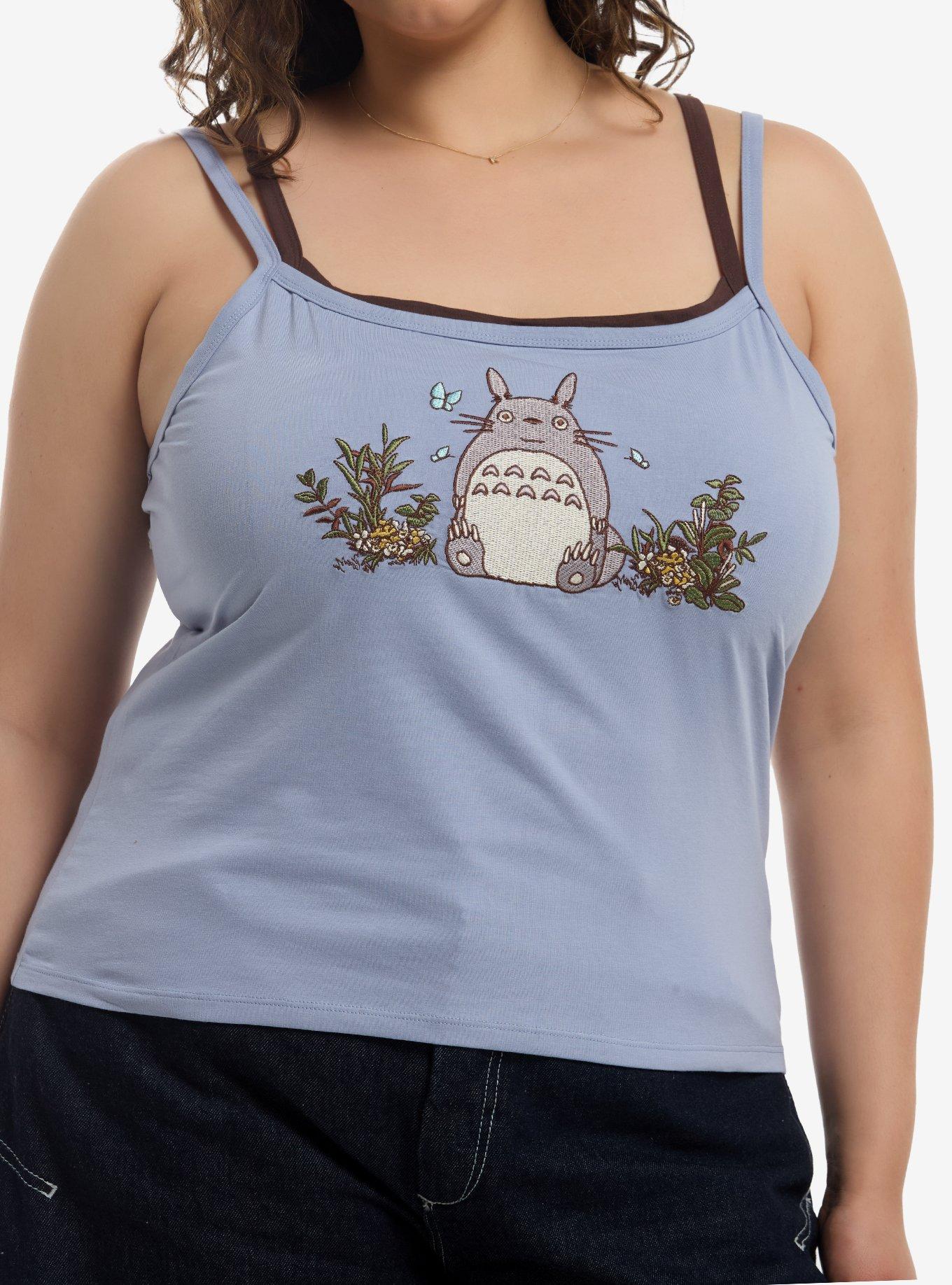 Her Universe Studio Ghibli&reg; My Neighbor Totoro Floral Layered Girls Cami Plus Size, , hi-res