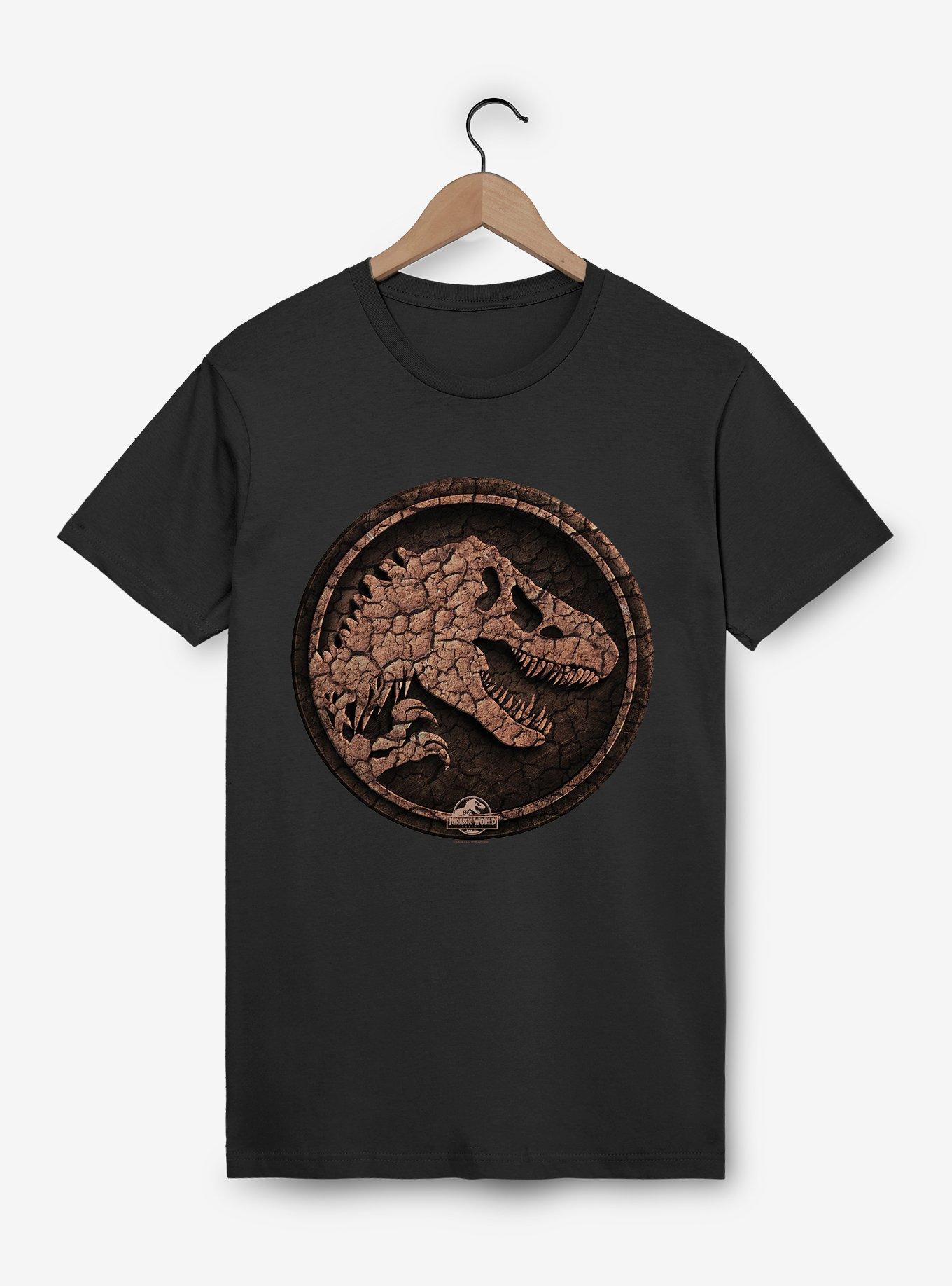 Jurassic World Rebirth Land Logo T-Shirt, , hi-res