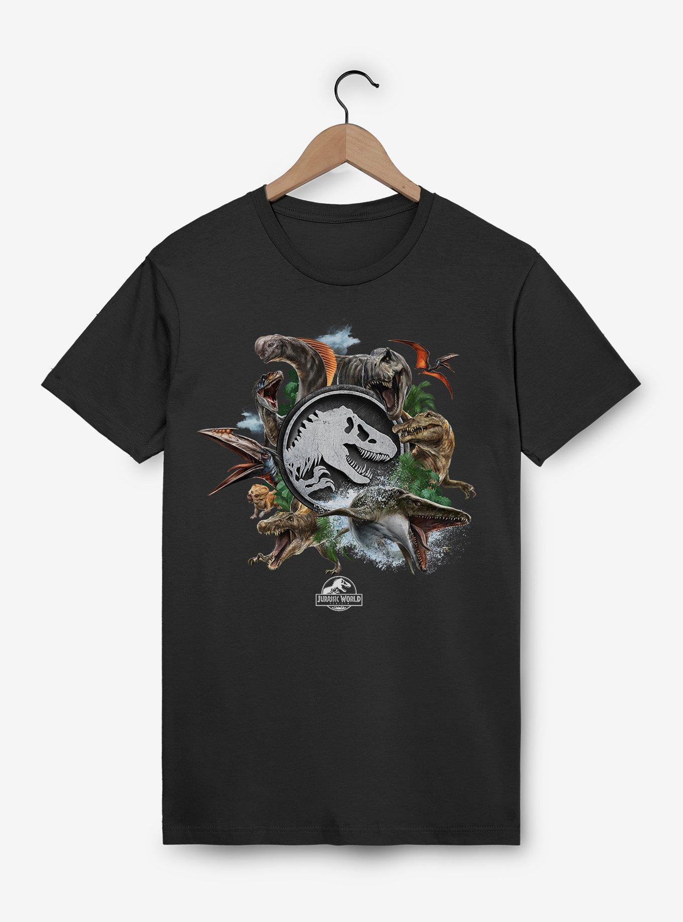 Jurassic World Rebirth Dinosaurs T-Shirt, , hi-res