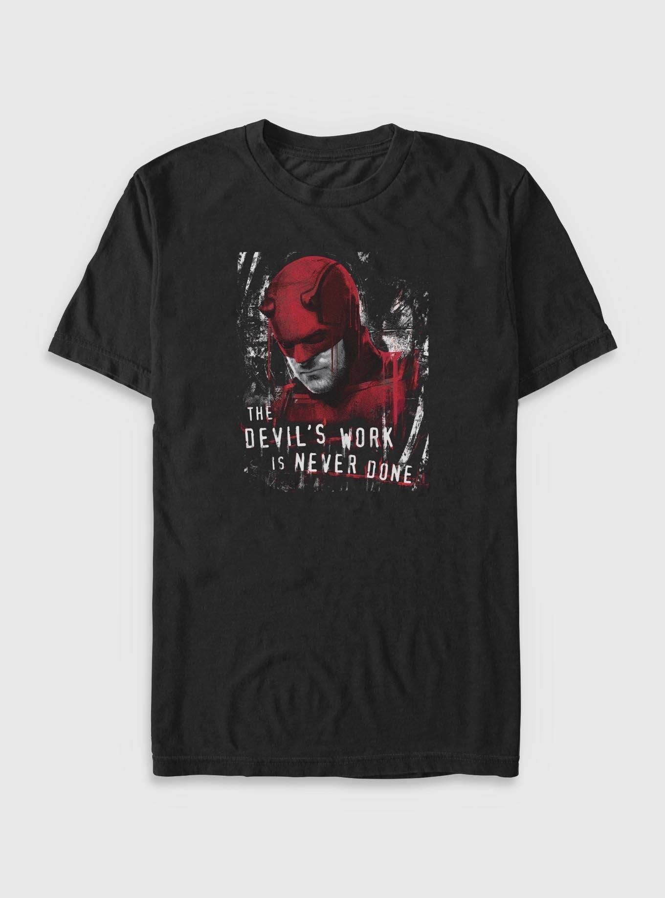 Marvel Daredevil: Born Again Work Is Never Done Big & Tall T-Shirt, , hi-res