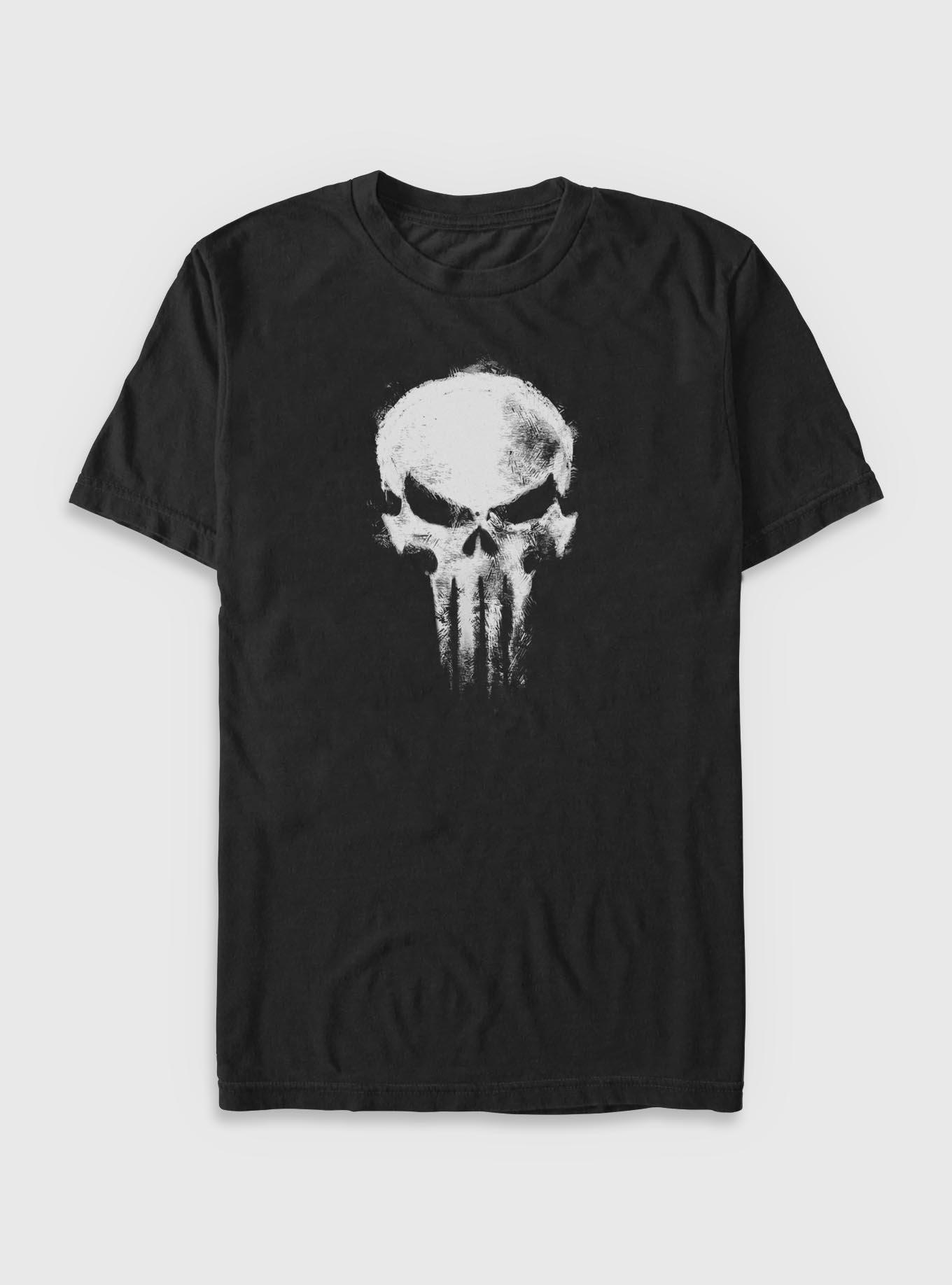 Marvel Daredevil: Born Again Punisher Skull Big & Tall T-Shirt, , hi-res
