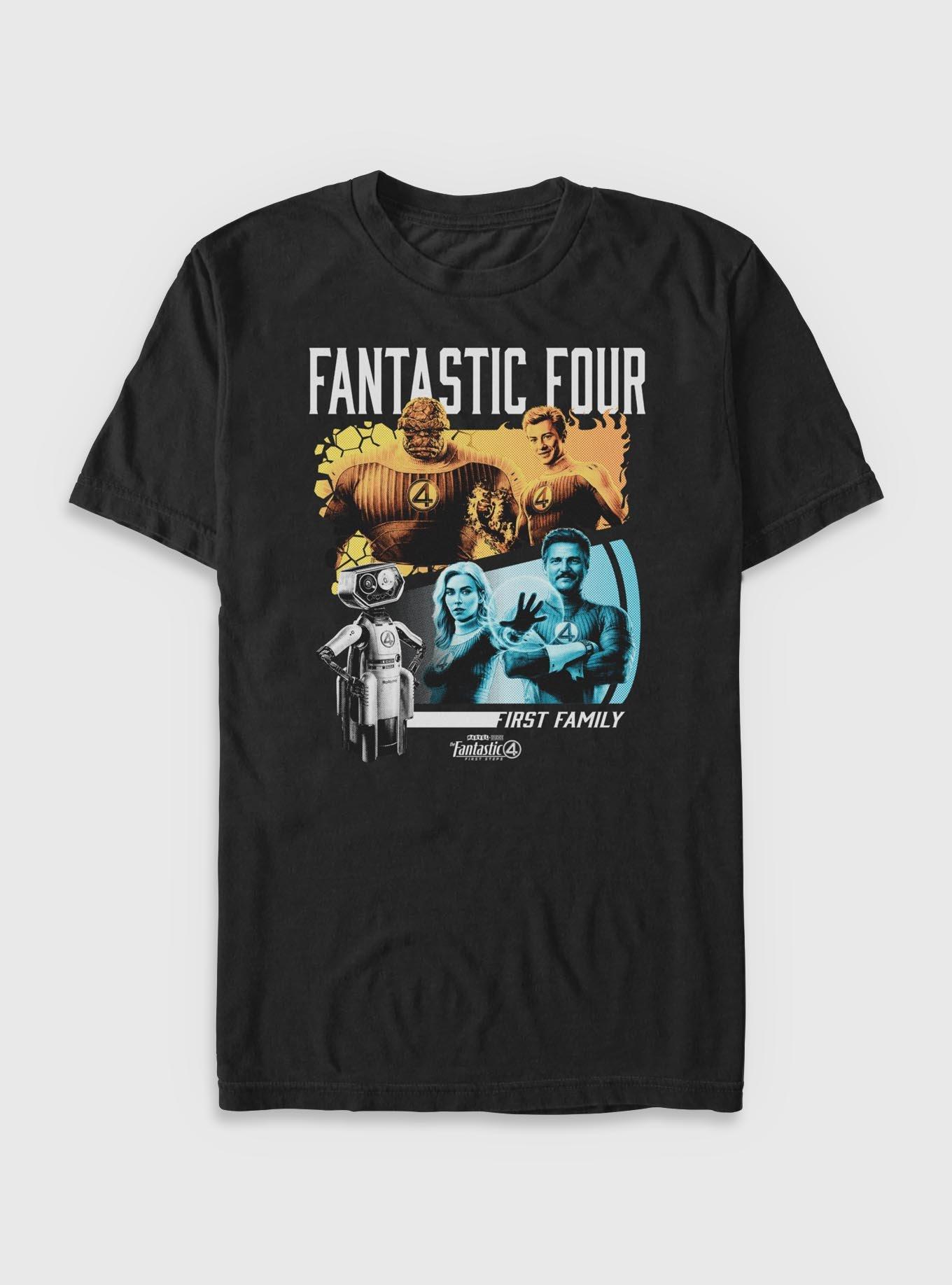 Marvel The Fantastic Four: First Steps Fantastic Family Big & Tall T-Shirt, , hi-res
