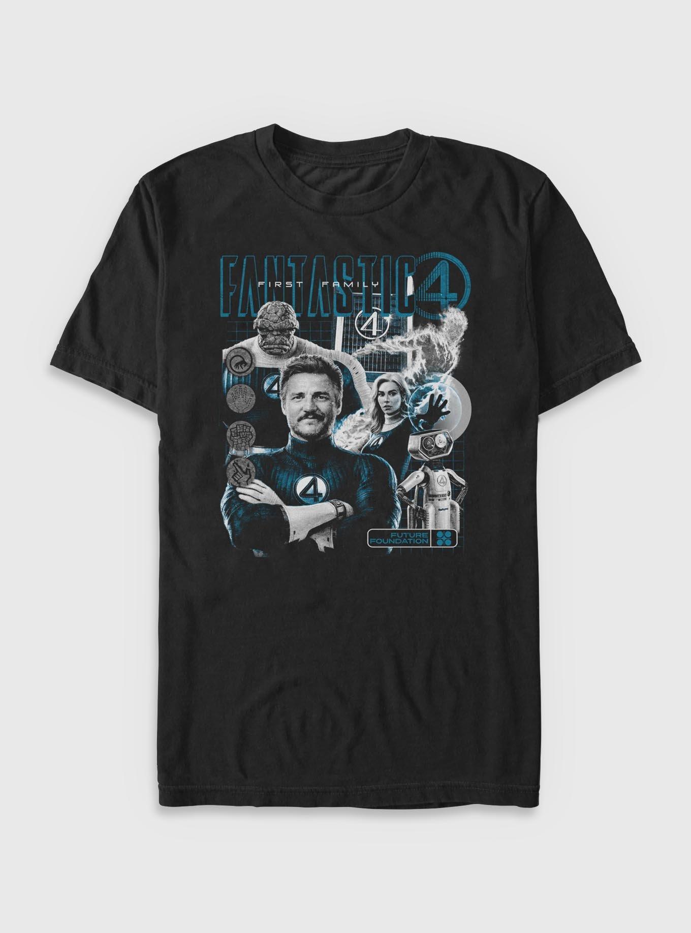 Marvel The Fantastic Four: First Steps Club Fantastic Big & Tall T-Shirt Box Lunch Exclusive, , hi-res