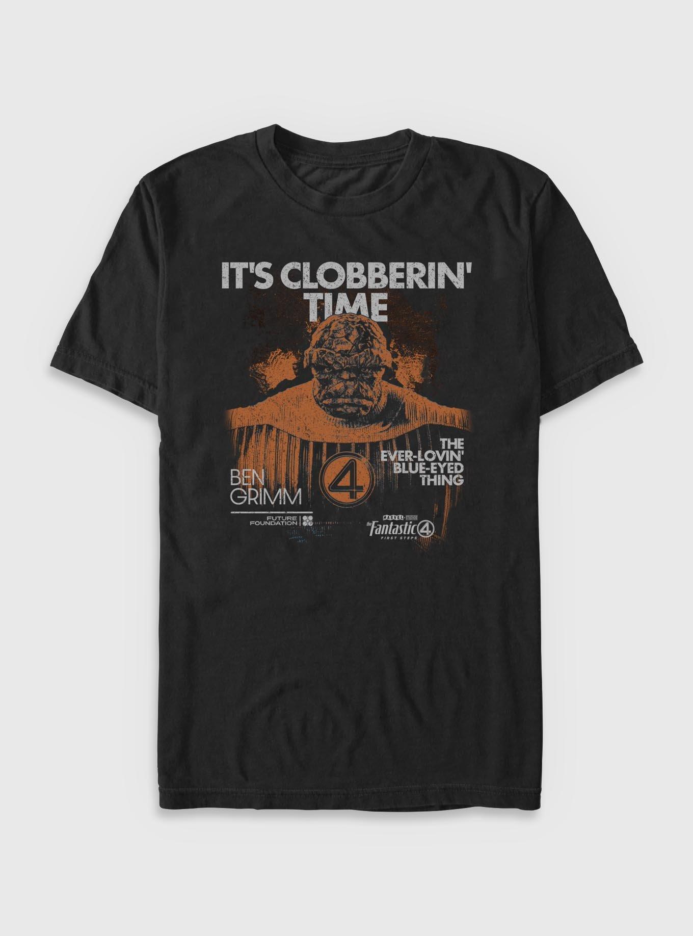 Marvel The Fantastic Four: First Steps Grunge Rock Big & Tall T-Shirt Box Lunch Exclusive, , hi-res