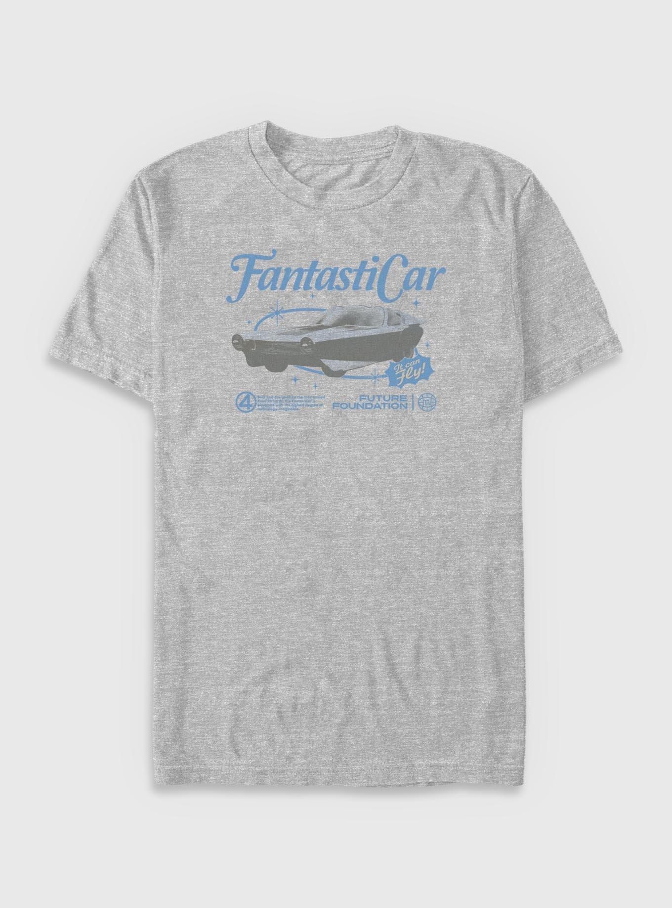 Marvel The Fantastic Four: First Steps Retro Car Big & Tall T-Shirt Box Lunch Exclusive, , hi-res