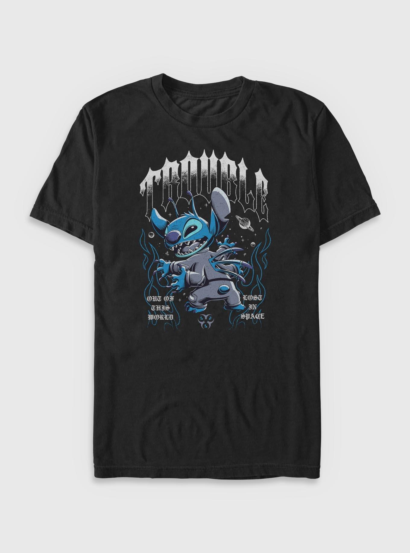 Disney Lilo & Stitch Cosmic Trouble Big Tall T-Shirt BoxLunch Exclusive