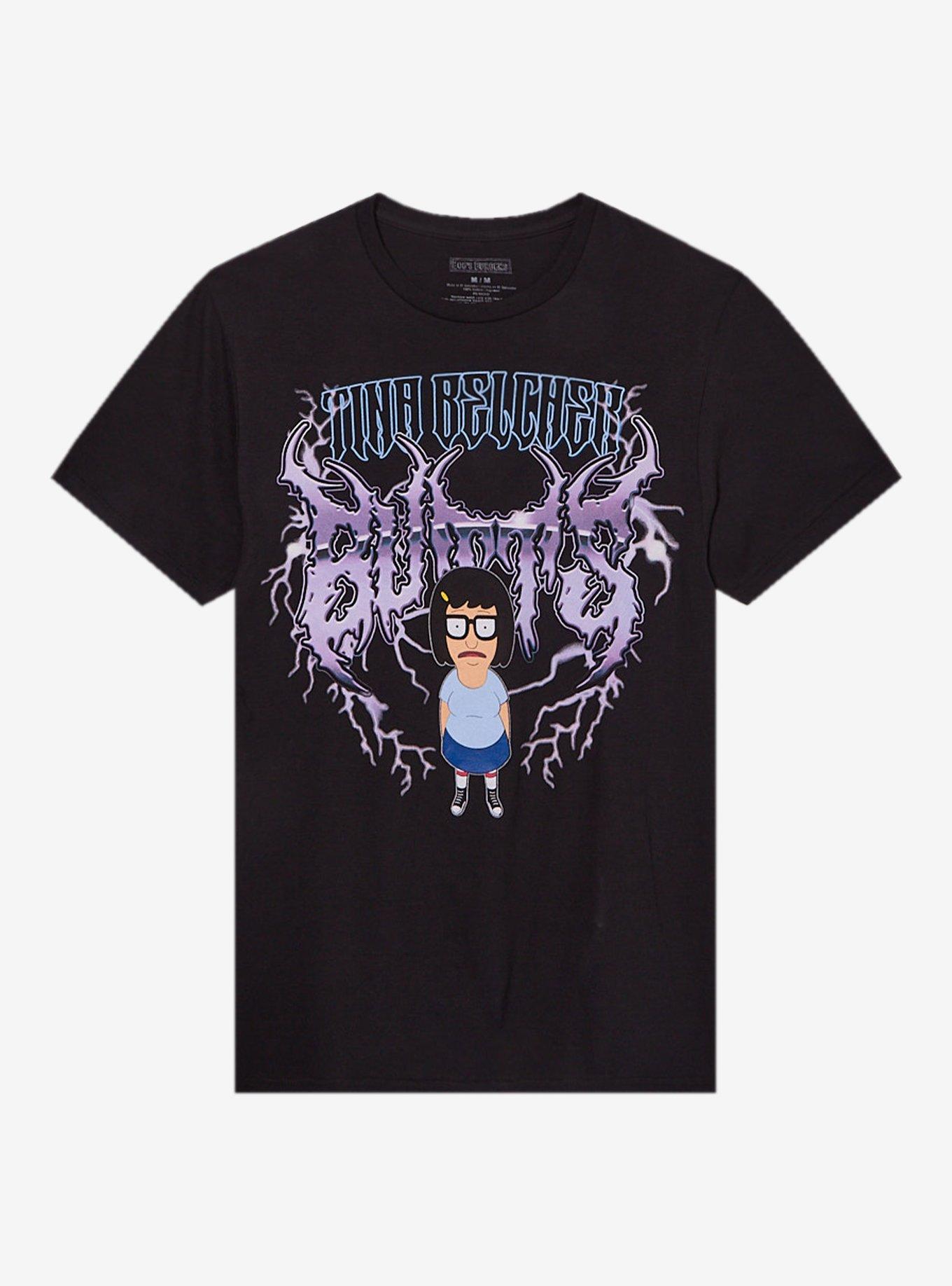 Bob's Burgers Tina Belcher Butts Metal T-Shirt, , hi-res