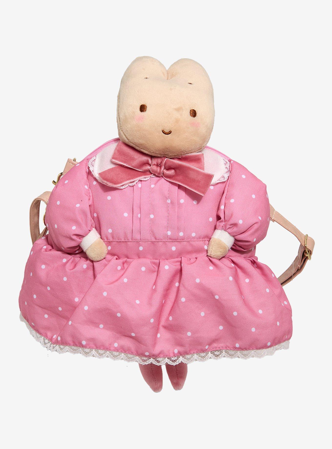 Marron Cream Figural Plush Crossbody Bag, , hi-res