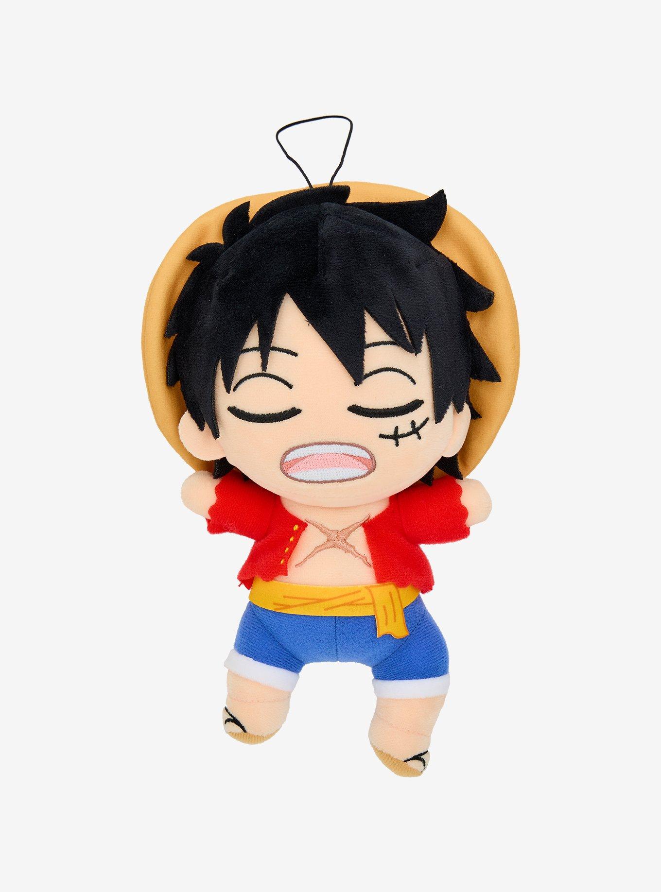 One Piece Sleepy Monkey D. Luffy 8 Inch Plush