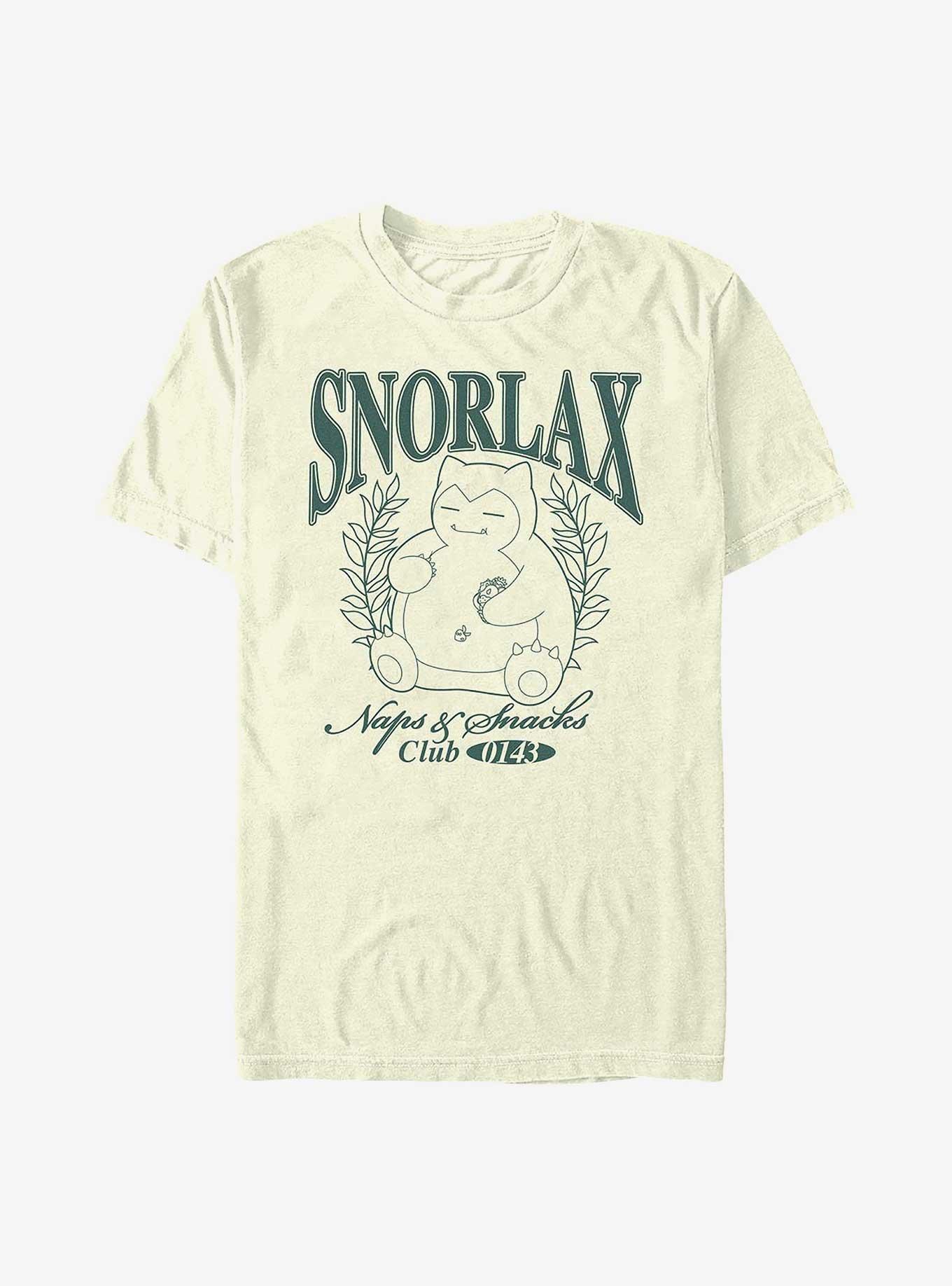 Pokemon Snorlax Collegiate T-Shirt, NATURAL, hi-res