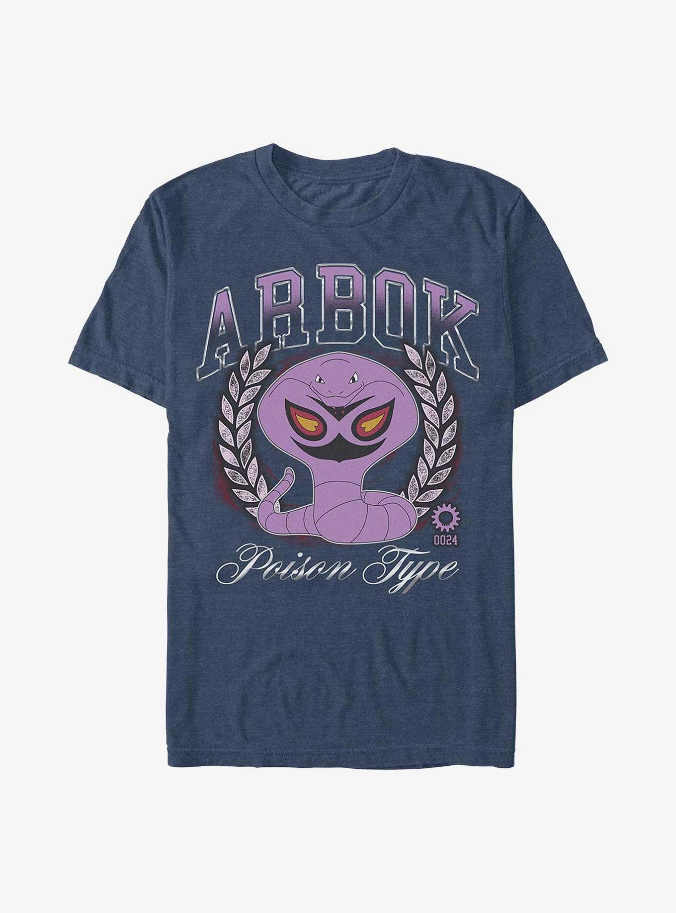 Pokemon Arbok Collegiate T-Shirt