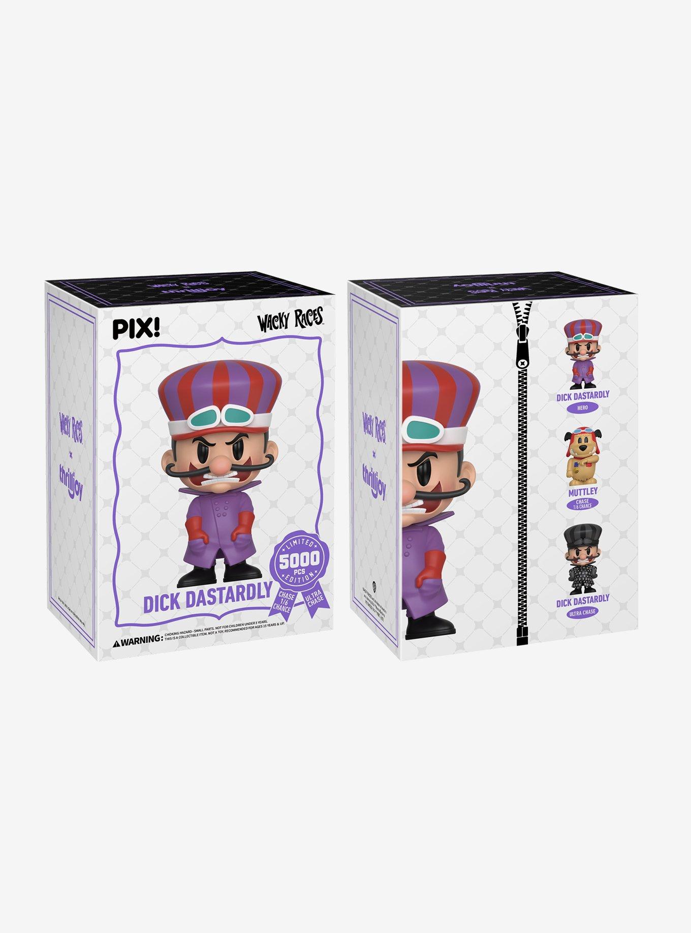 Thrilljoy Wacky Races Pix! Dick Dastardly Figure | BoxLunch