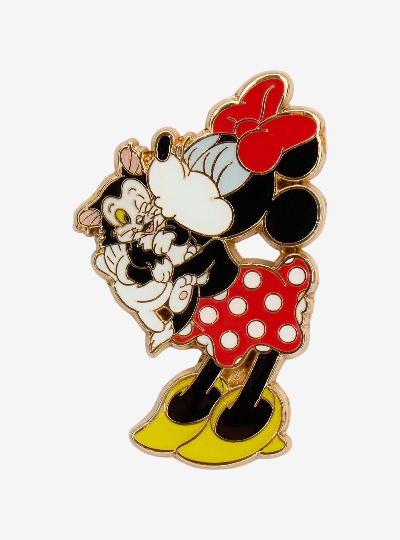 Loungefly Disney Minnie & Figaro Enamel Pin &mdash; BoxLunch Exclusive, , hi-res