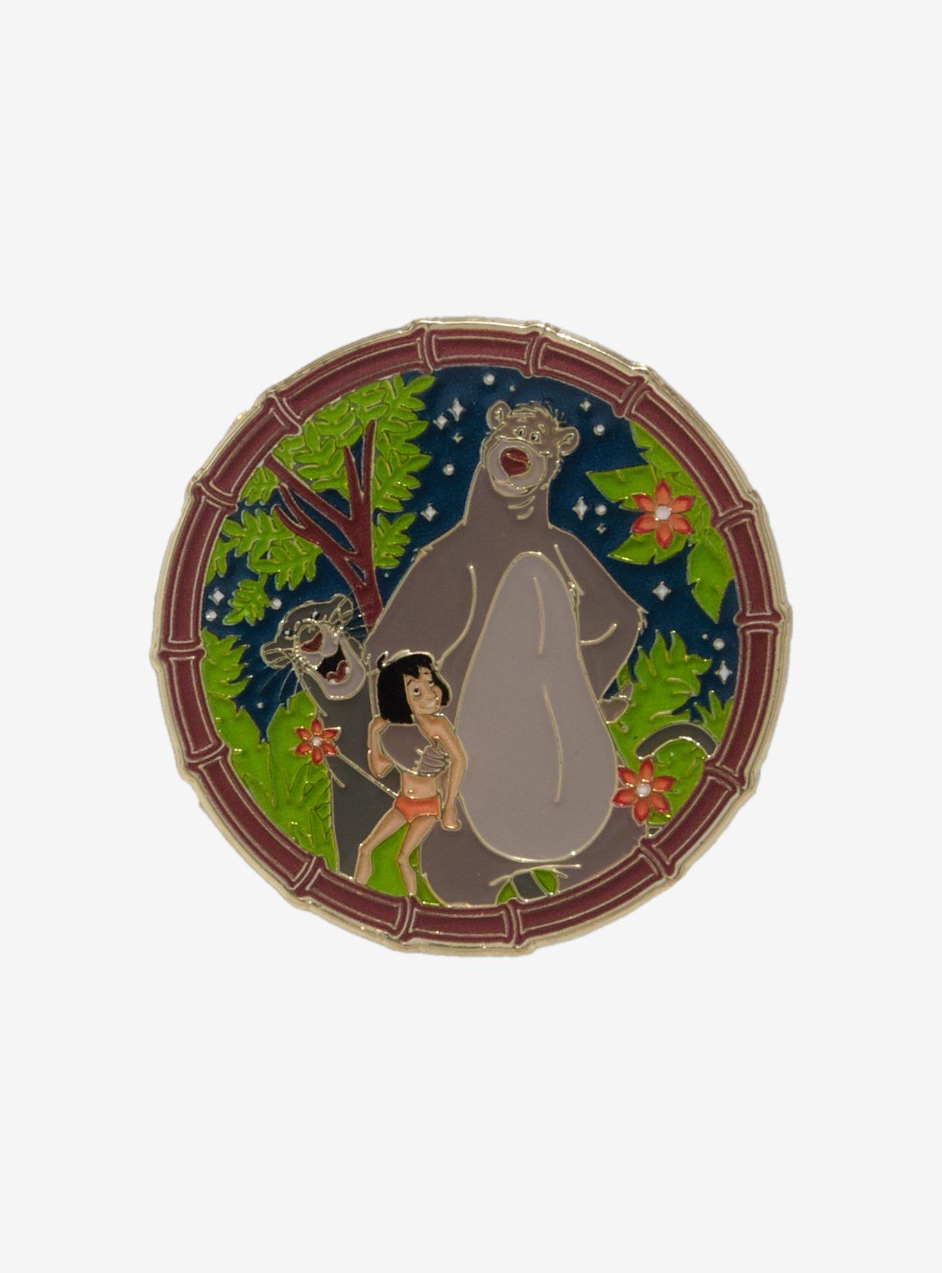 Loungefly Disney The Jungle Book Trio Enamel Pin &mdash; BoxLunch Exclusive, , hi-res