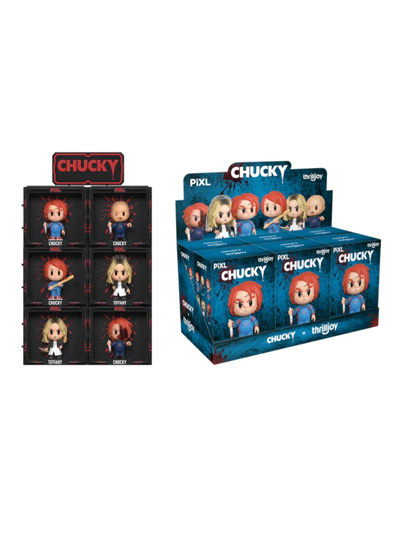 Thrilljoy Chucky Pixl Blind Box Figure, , hi-res