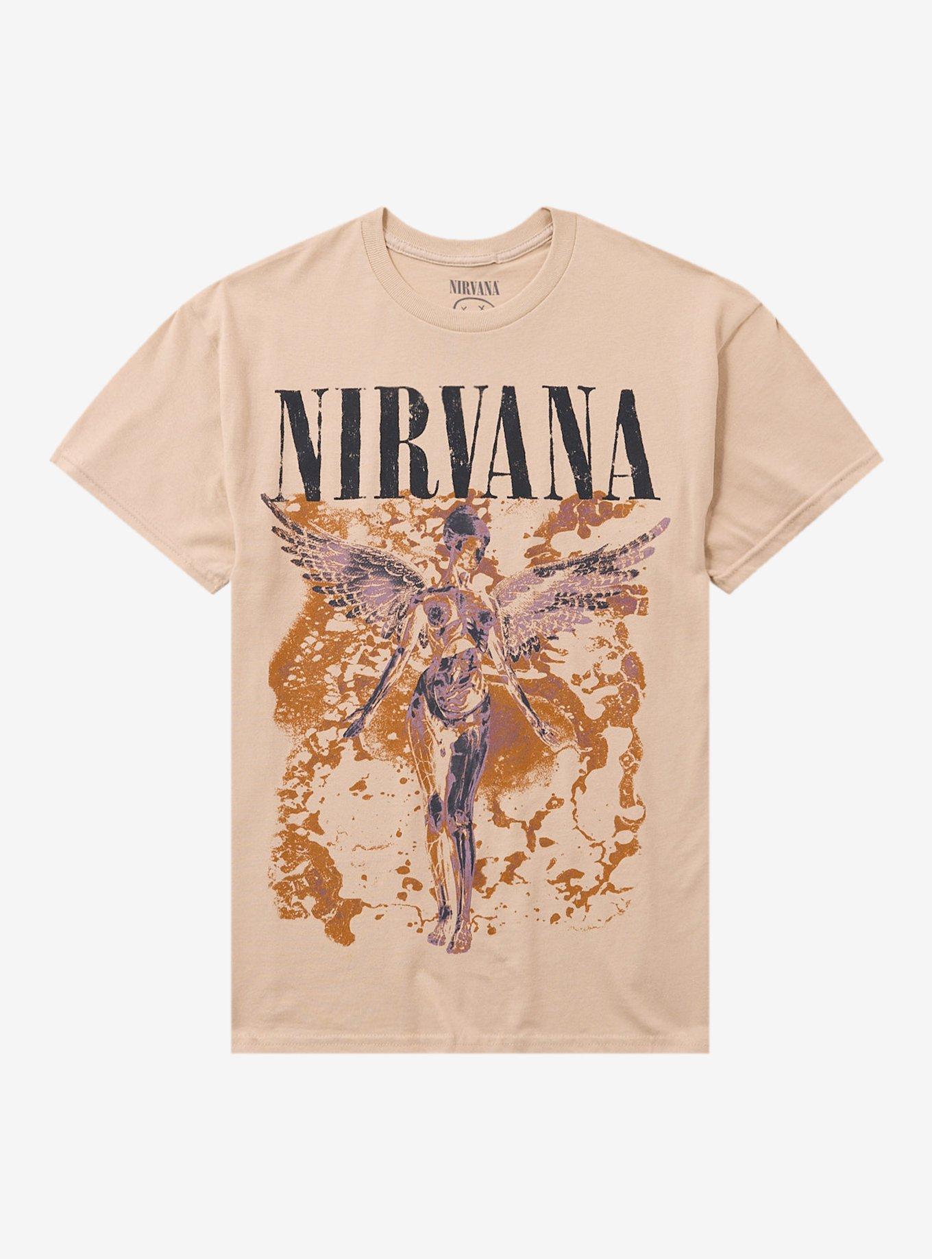 Nirvana In Utero Cream T-Shirt, , hi-res