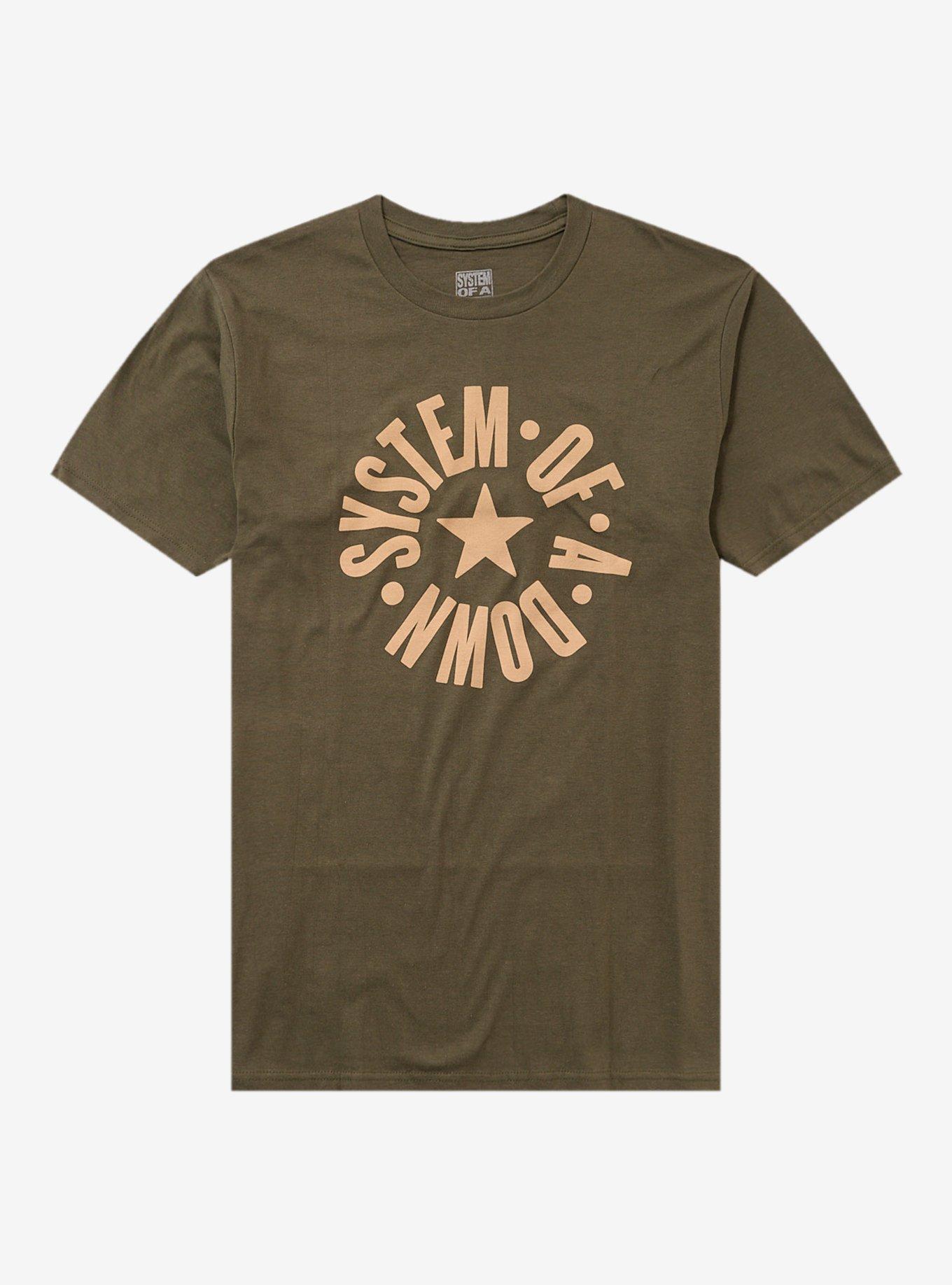 System Of A Down Star Logo T-Shirt, , hi-res