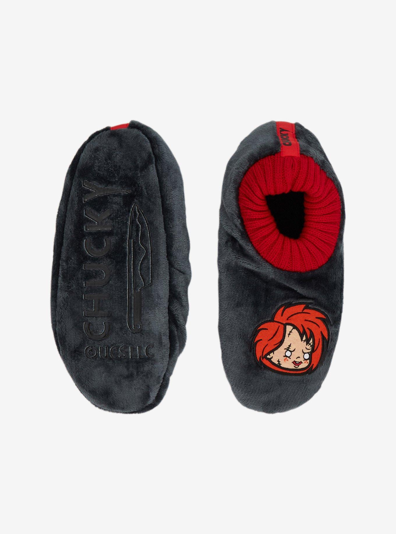 Chucky Embroidered Cozy Slippers, , hi-res
