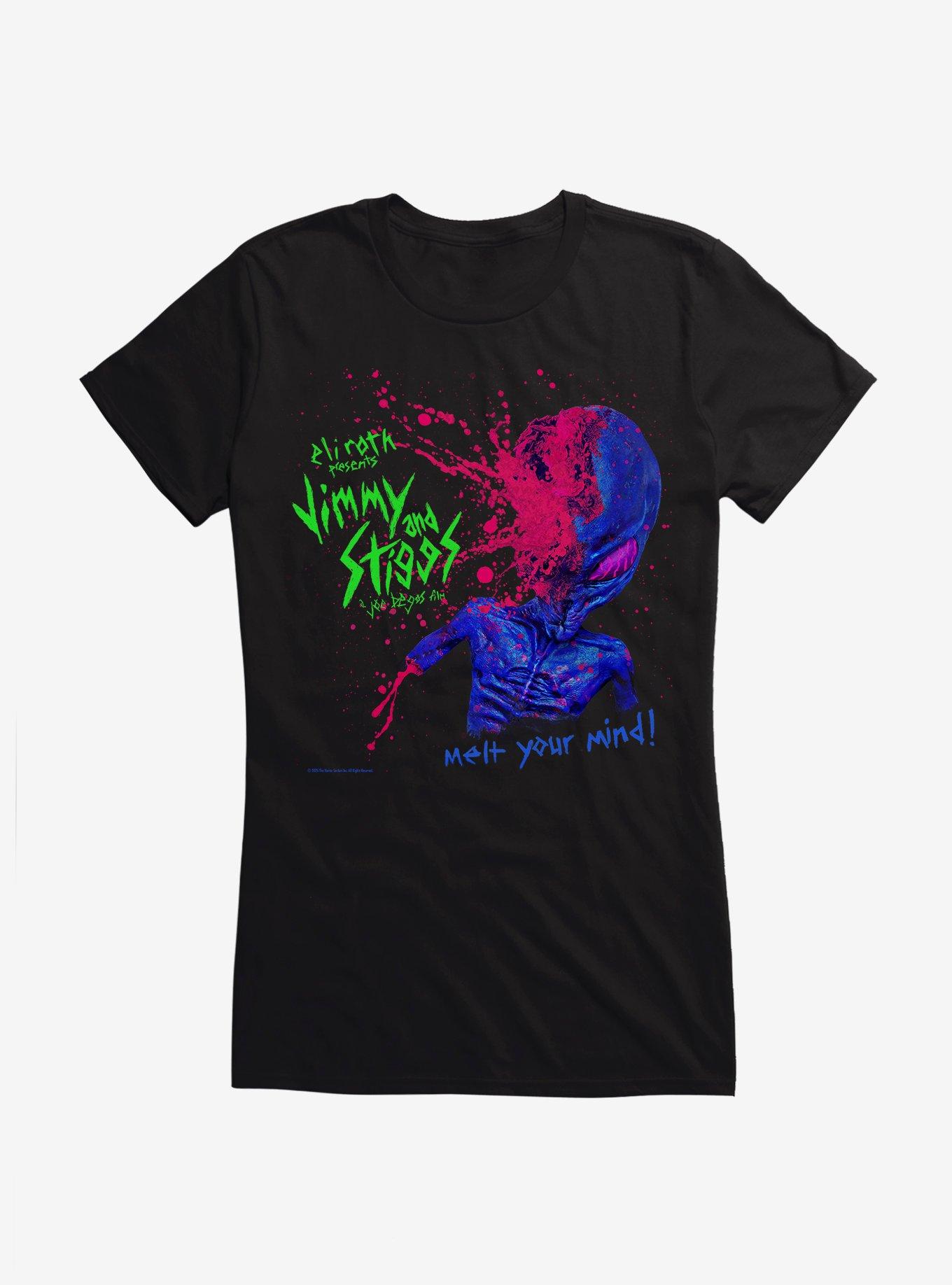 Jimmy And Stiggs Alien Melt Your Mind Girls T-Shirt, , hi-res