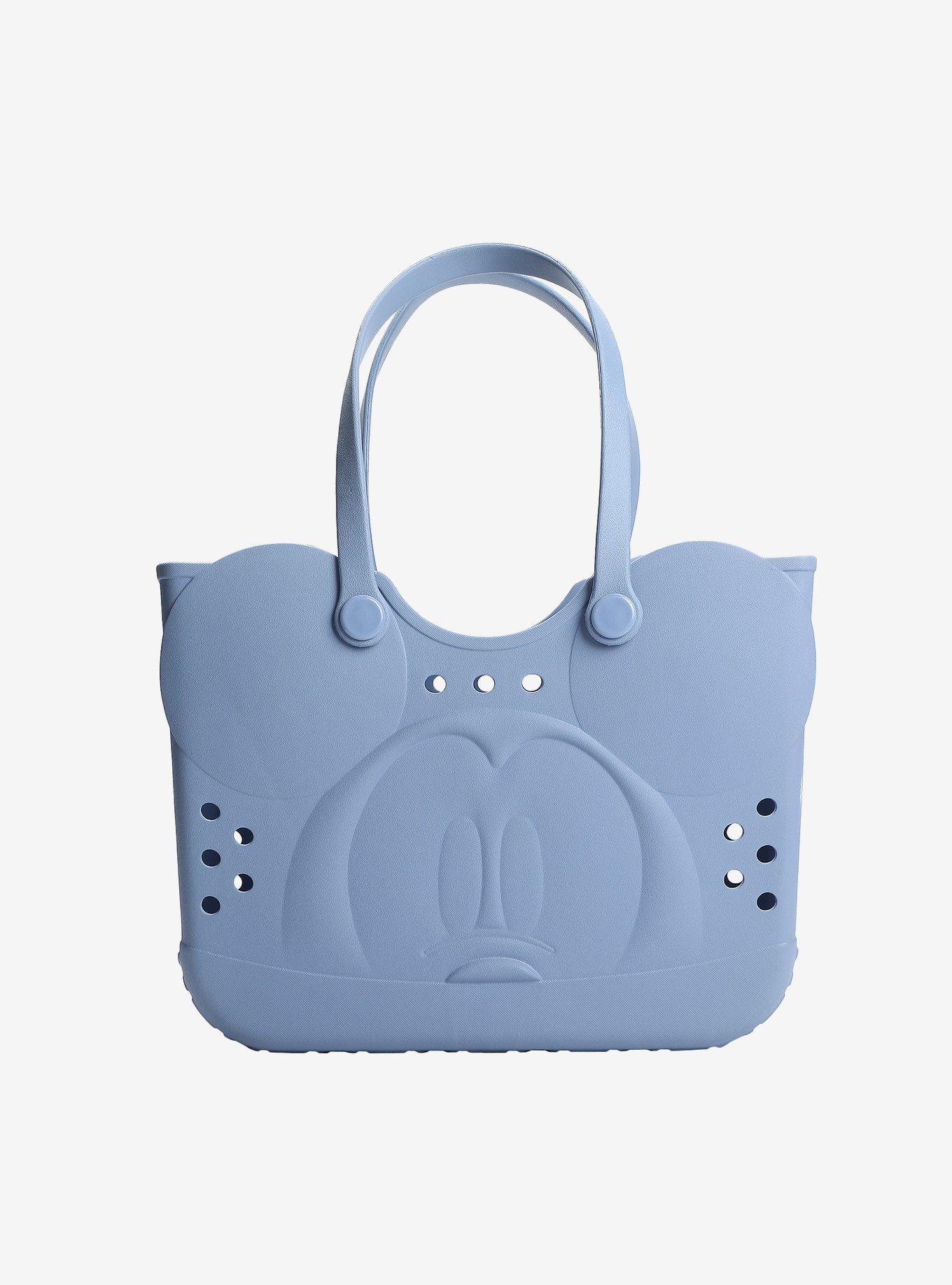 Disney Blue Mickey Mouse Molded Face Tote Bag, , hi-res