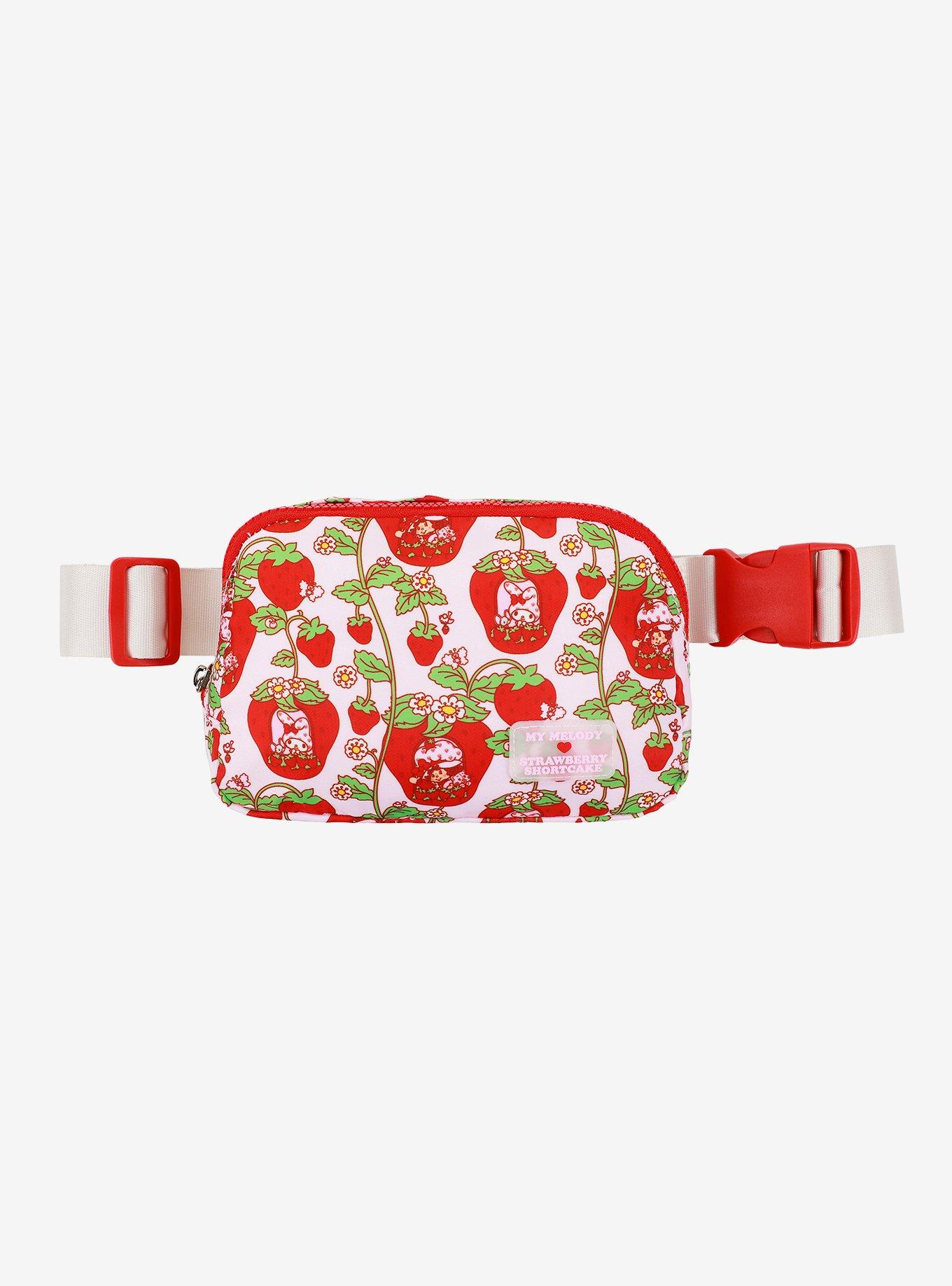 My Melody X Strawberry Shortcake Fanny Pack