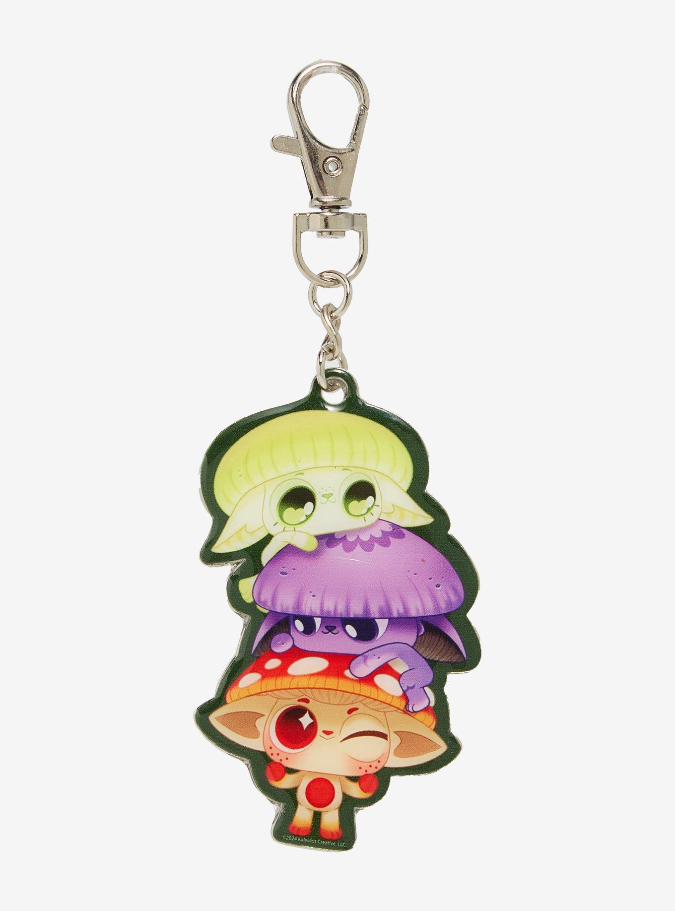 Kaleidos Creative Capkins Buddies Key Chain, , hi-res