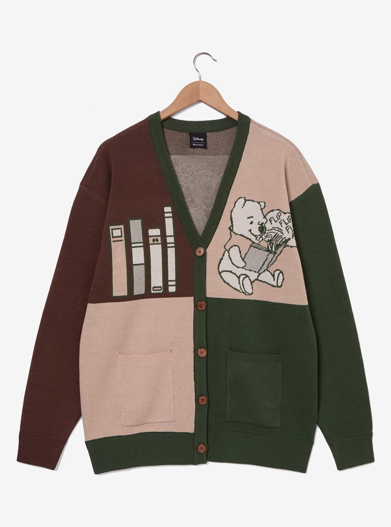 Disney Winnie the Pooh Reading Pooh Bear Cardigan, , hi-res