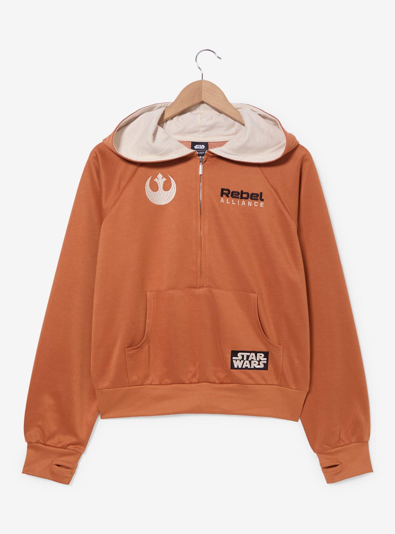 Star Wars Rebel Alliance Active Quarter Zip Hoodie, , hi-res
