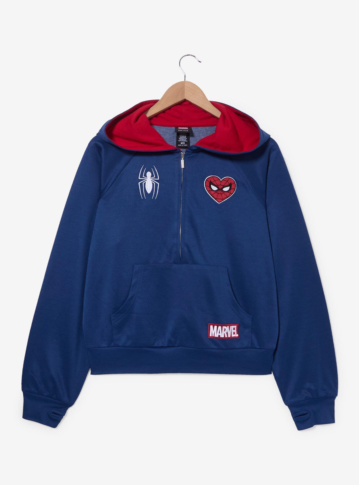 Marvel Spider-Man Women's Active Quarter Zip Hoodie | Her Universe
