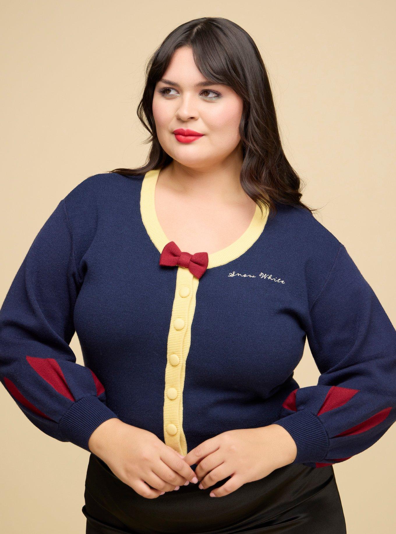 Her Universe Disney Snow White And The Seven Dwarfs Snow White Cardigan Plus Size Her Universe Exclusive, , hi-res