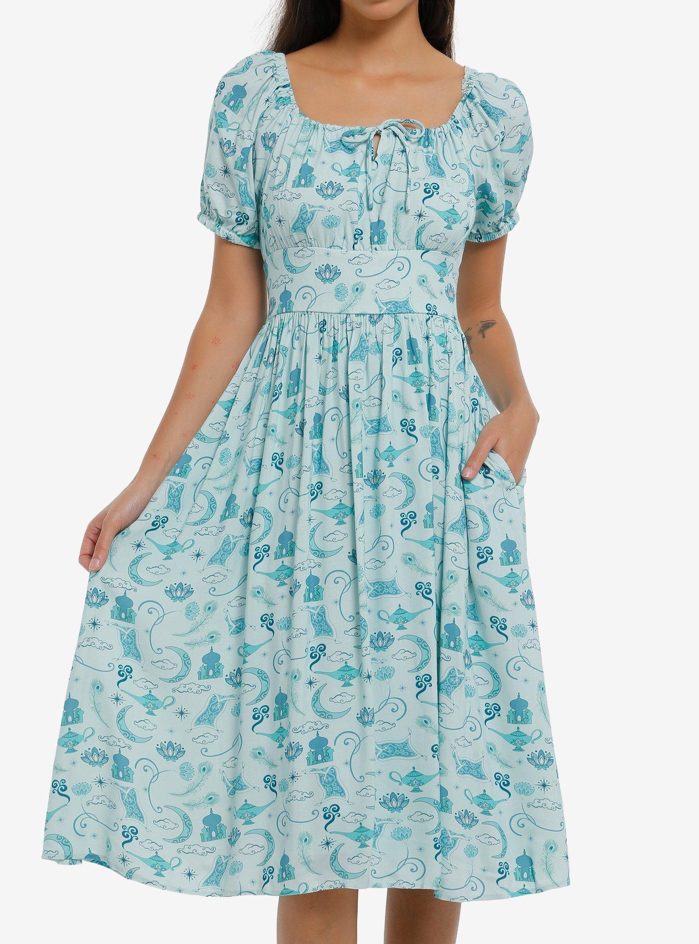 Her Universe Disney Aladdin Icons Midi Dress Her Universe Exclusive, , hi-res