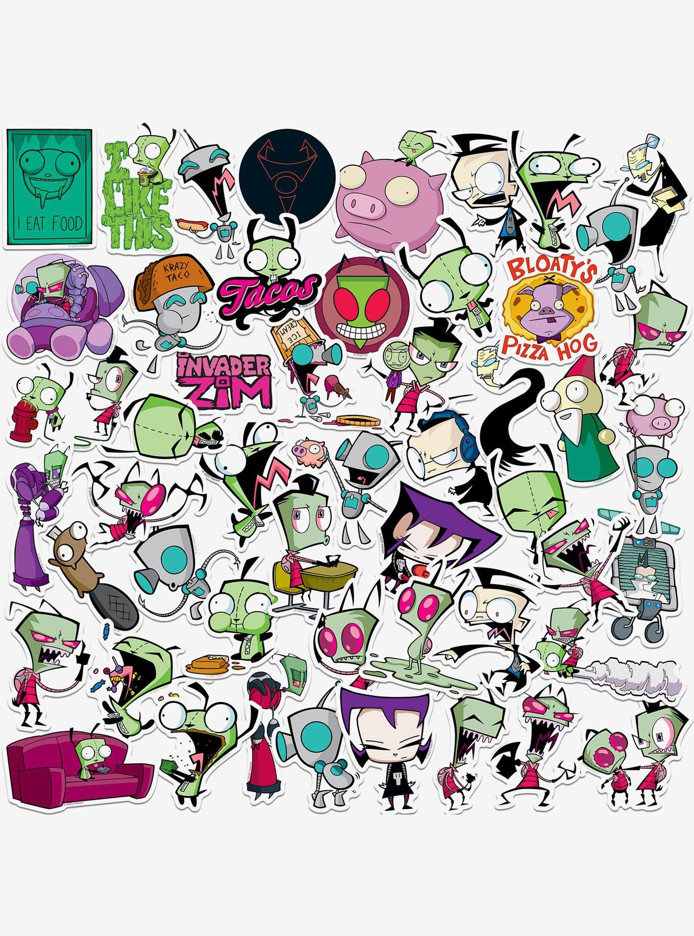 Invader Zim Variety 50ct Sticker Pack, , hi-res