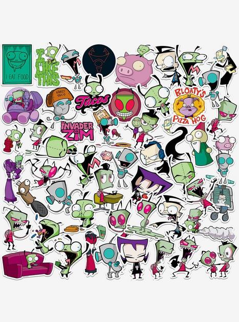 Invader Zim Variety 50ct Sticker Pack | BoxLunch